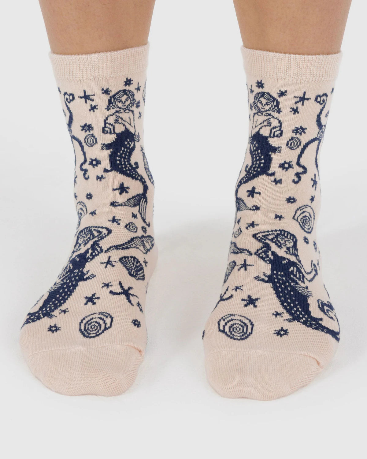 Baggu Crew Sock – Mermaid