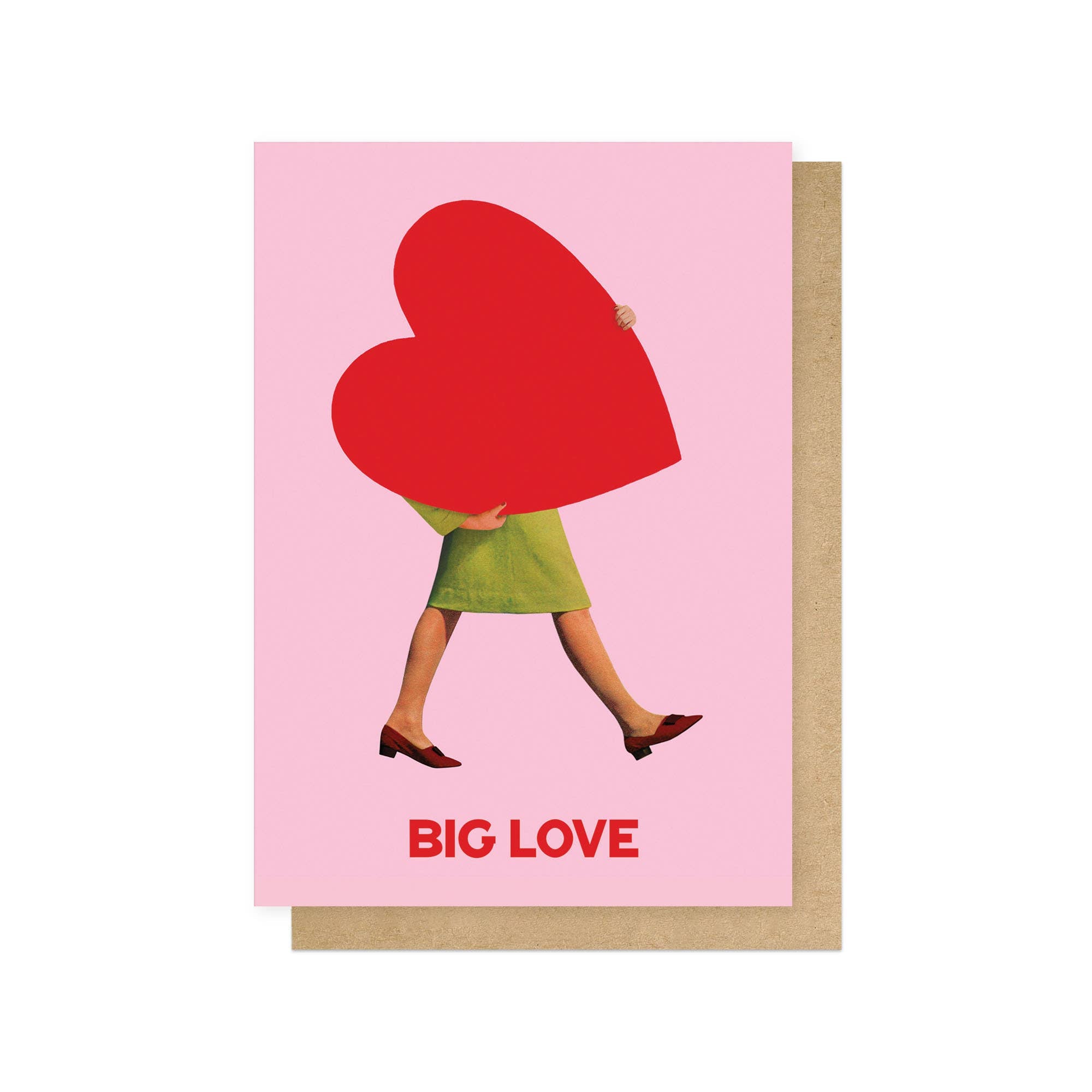 Big Love by Julia Walck Greetings Card