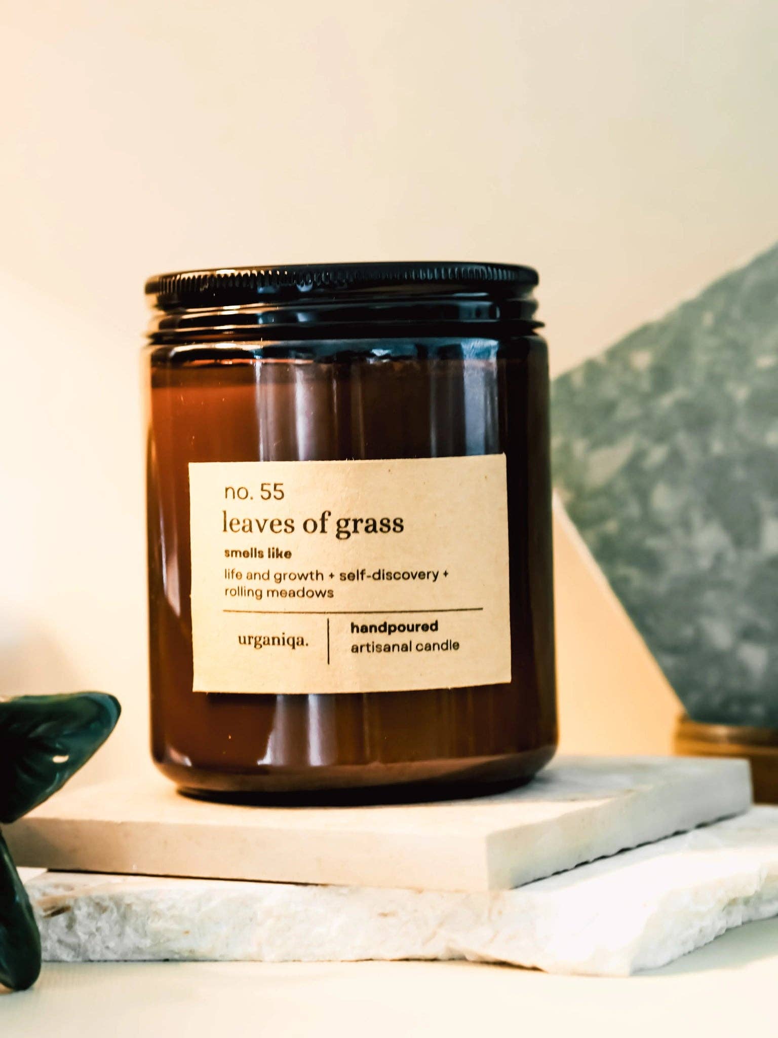 Leaves of Grass Literary-inspired Scented Candle