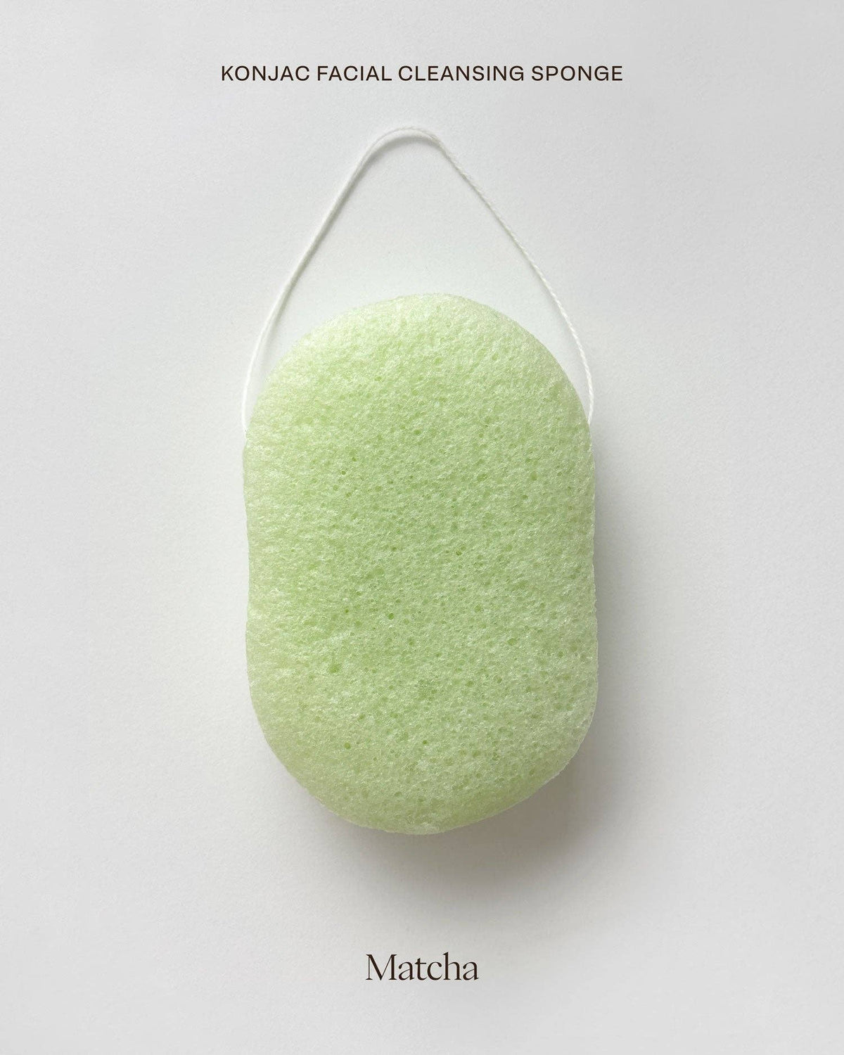 Dillon Skincare - Konjac Facial Cleansing Sponge - Matcha (Antioxidant)