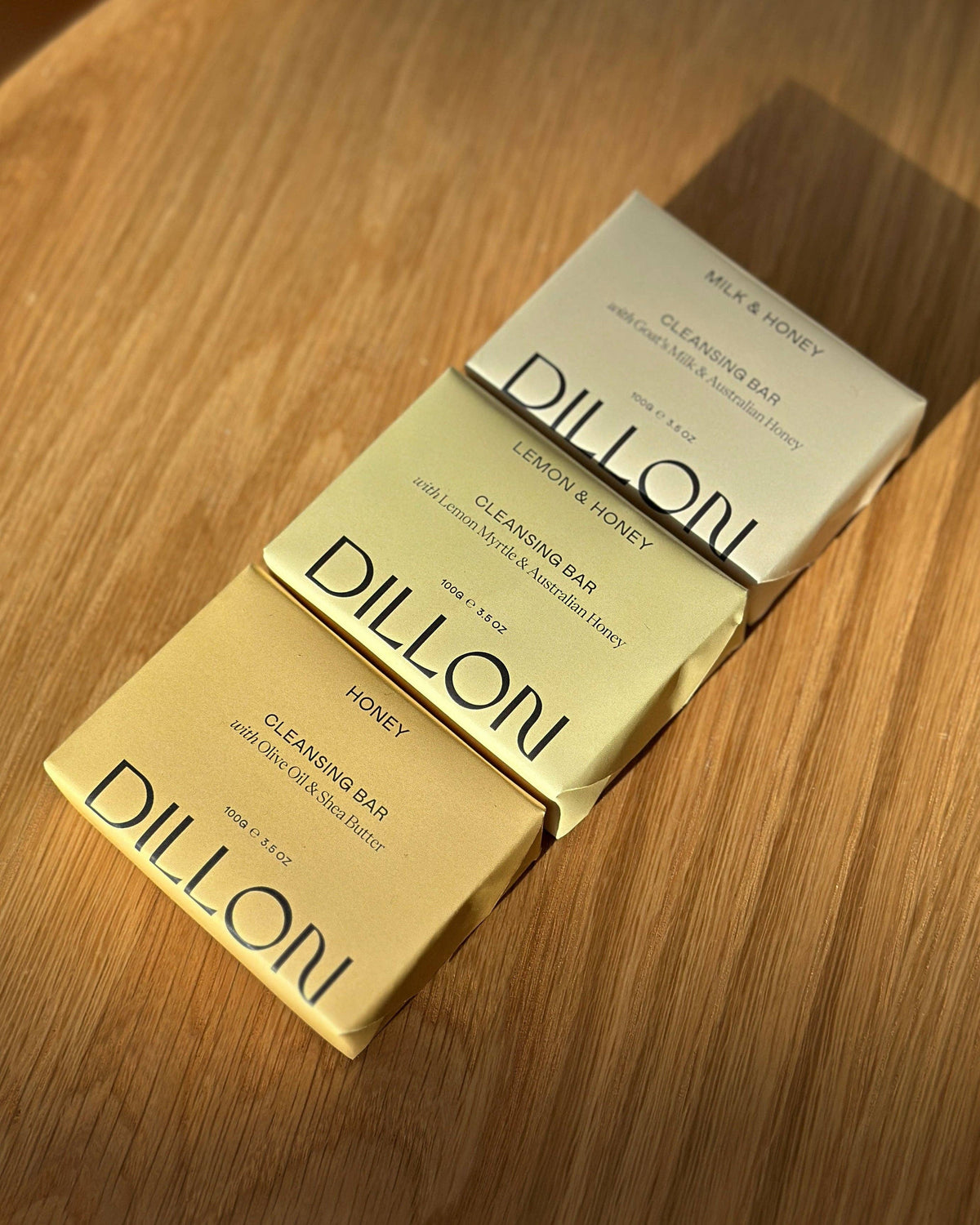 Dillon Skincare - Lemon Myrtle & Honey · Uplifting Hand & Body Cleansing Bar Soap