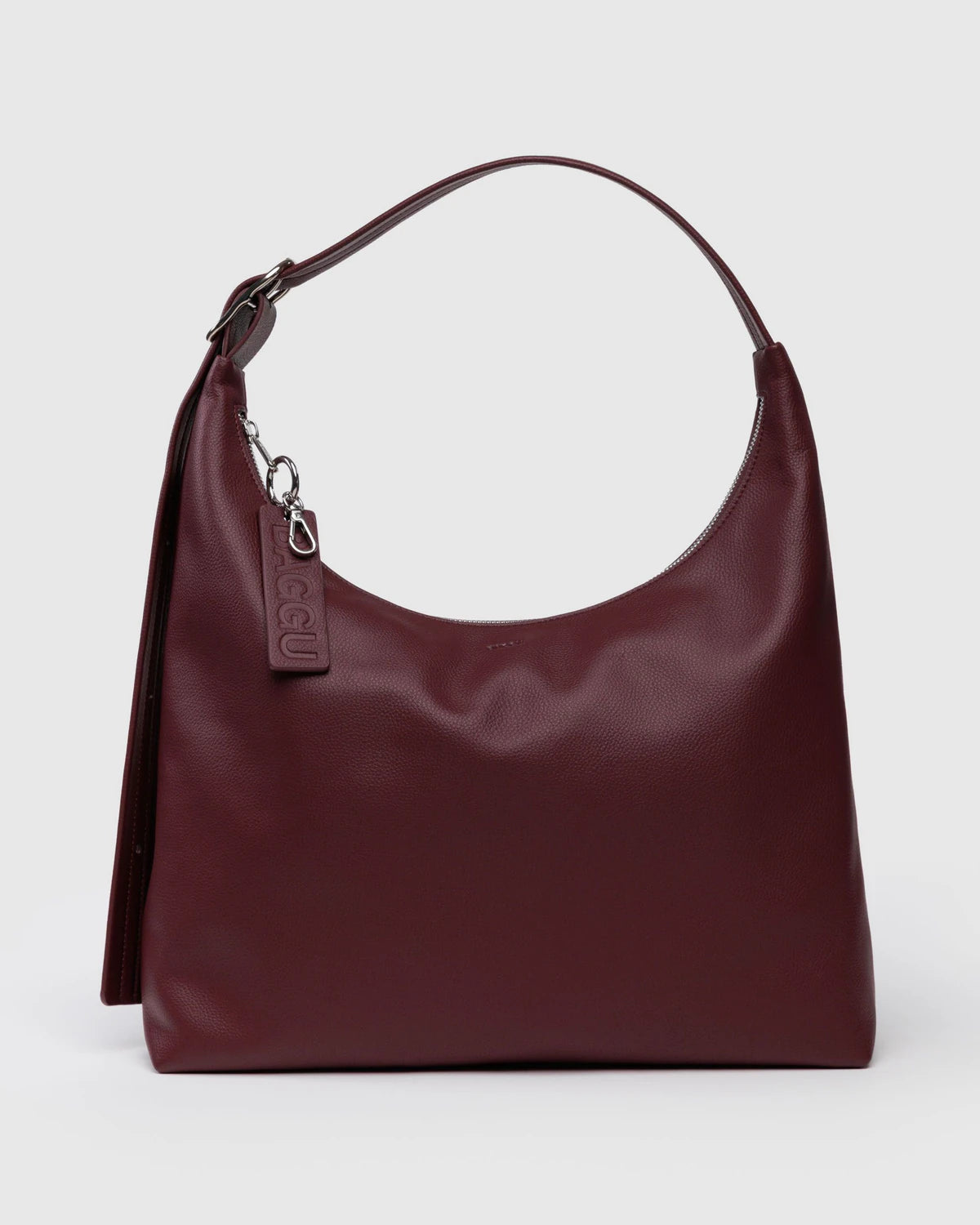 Baggu Recycled Leather Shoulder Bag – Mahognay