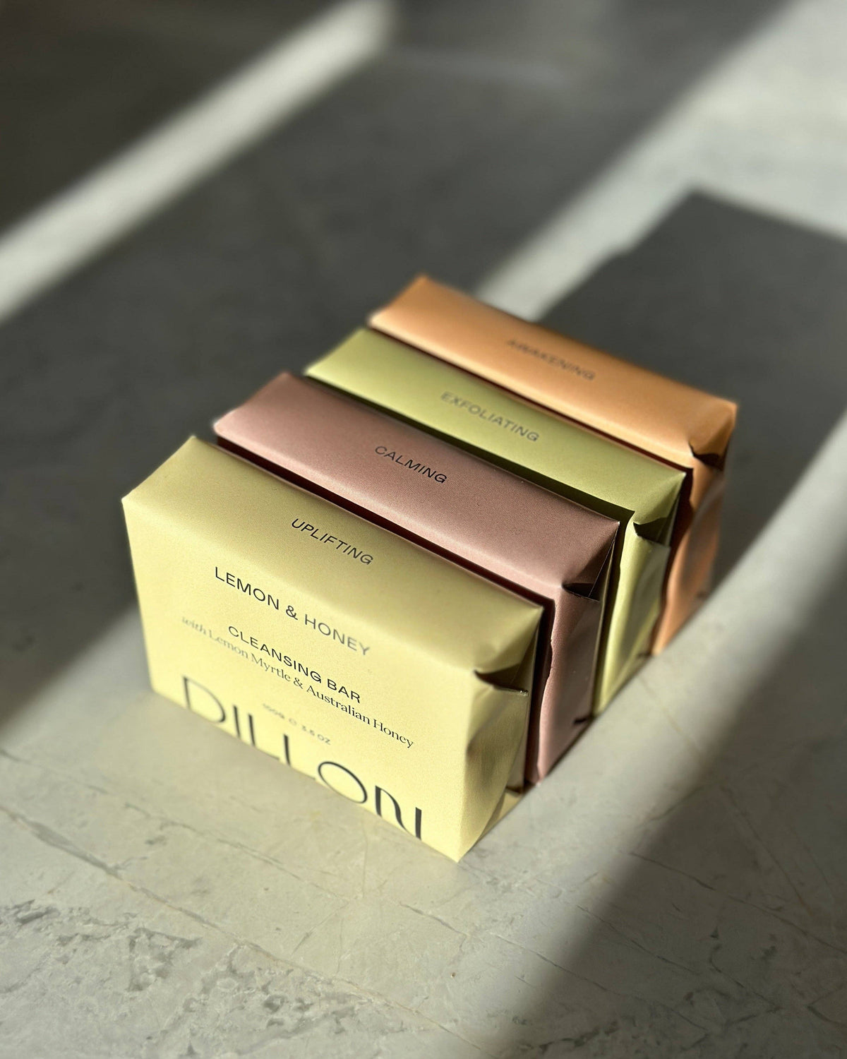 Dillon Skincare - Lemon Myrtle & Honey · Uplifting Hand & Body Cleansing Bar Soap