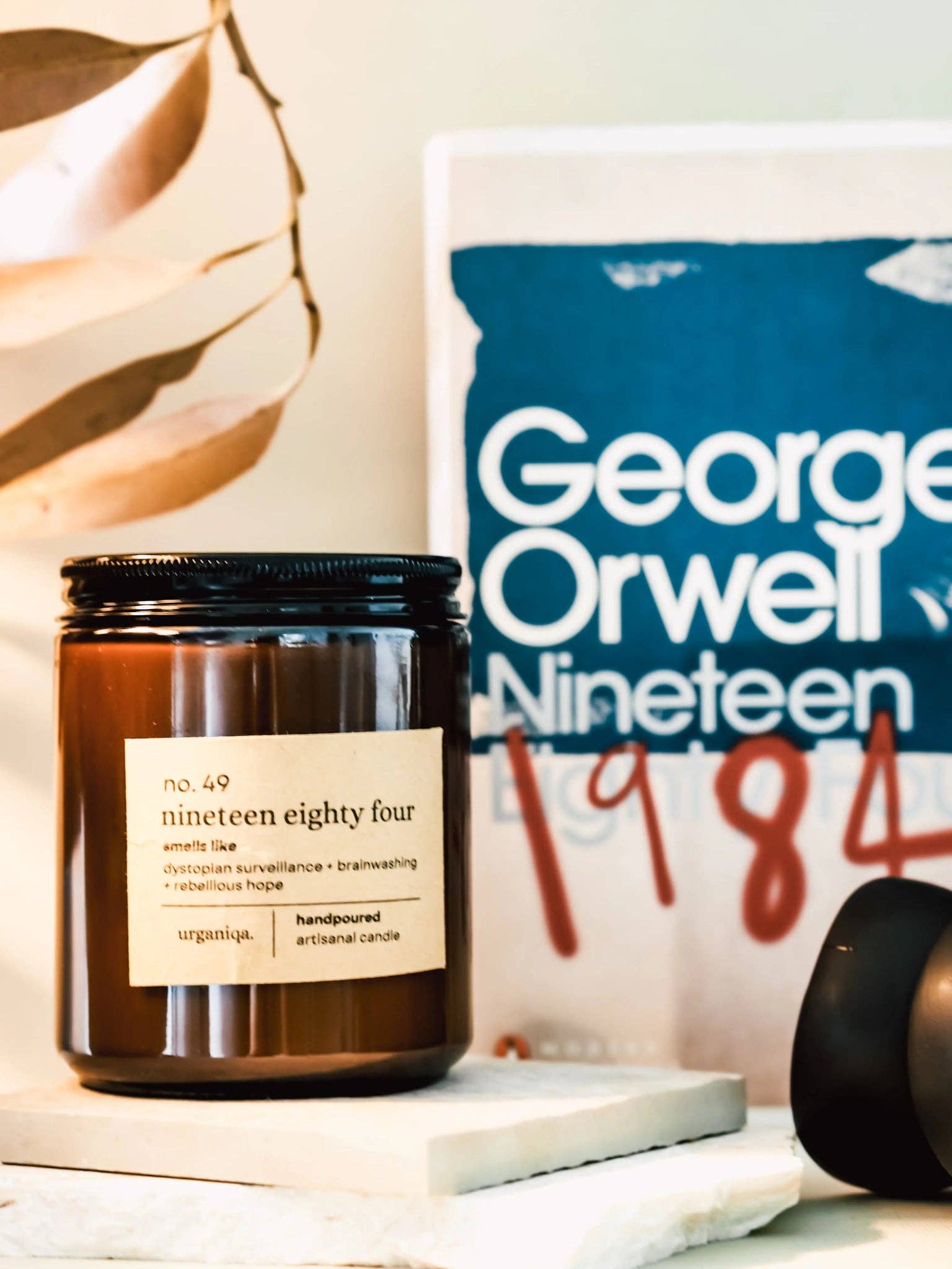 Nineteen Eighty Four Bookish Literary-inspired Soy Candle