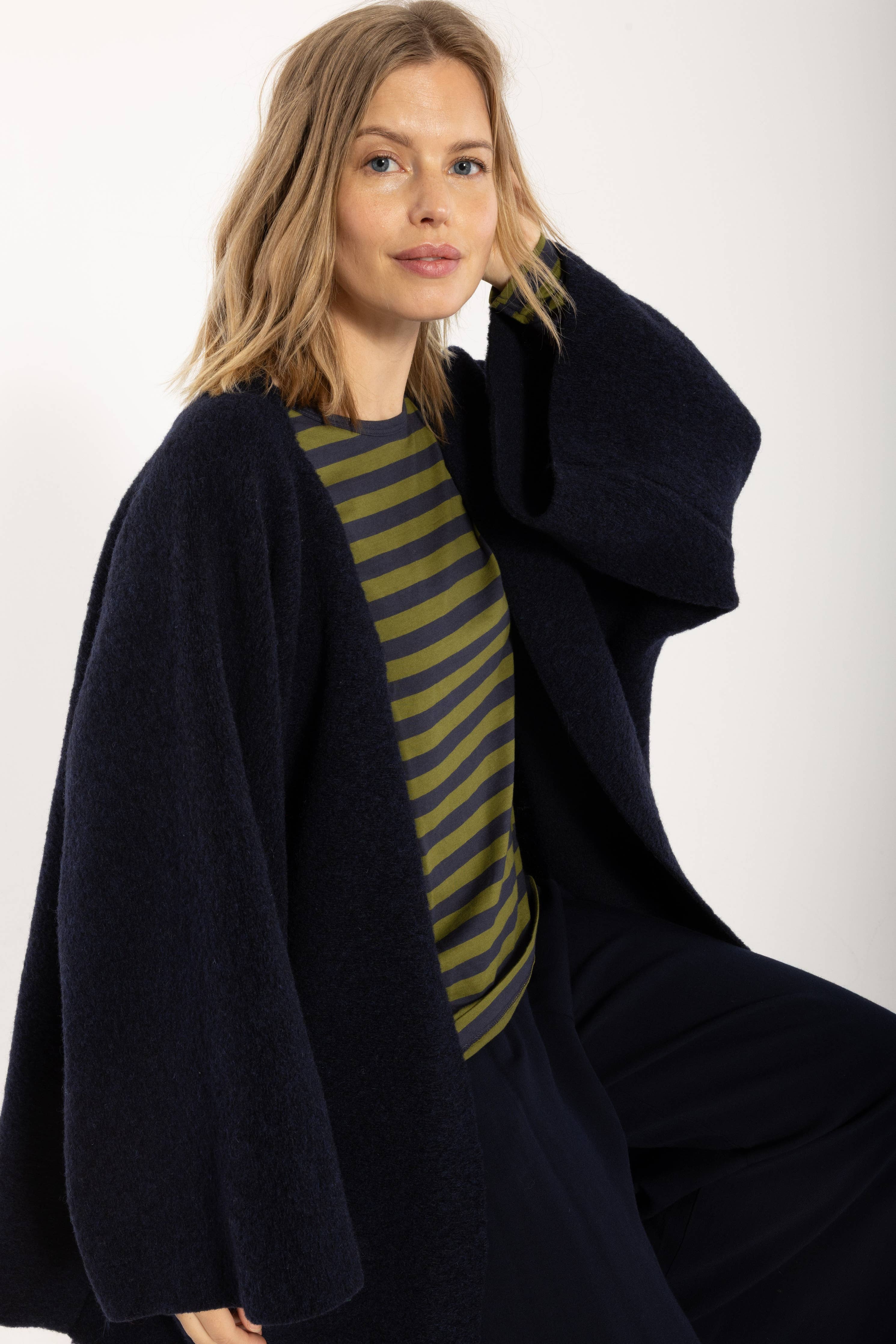 Danefæ København Danemodernism Wool Jacket – Navy