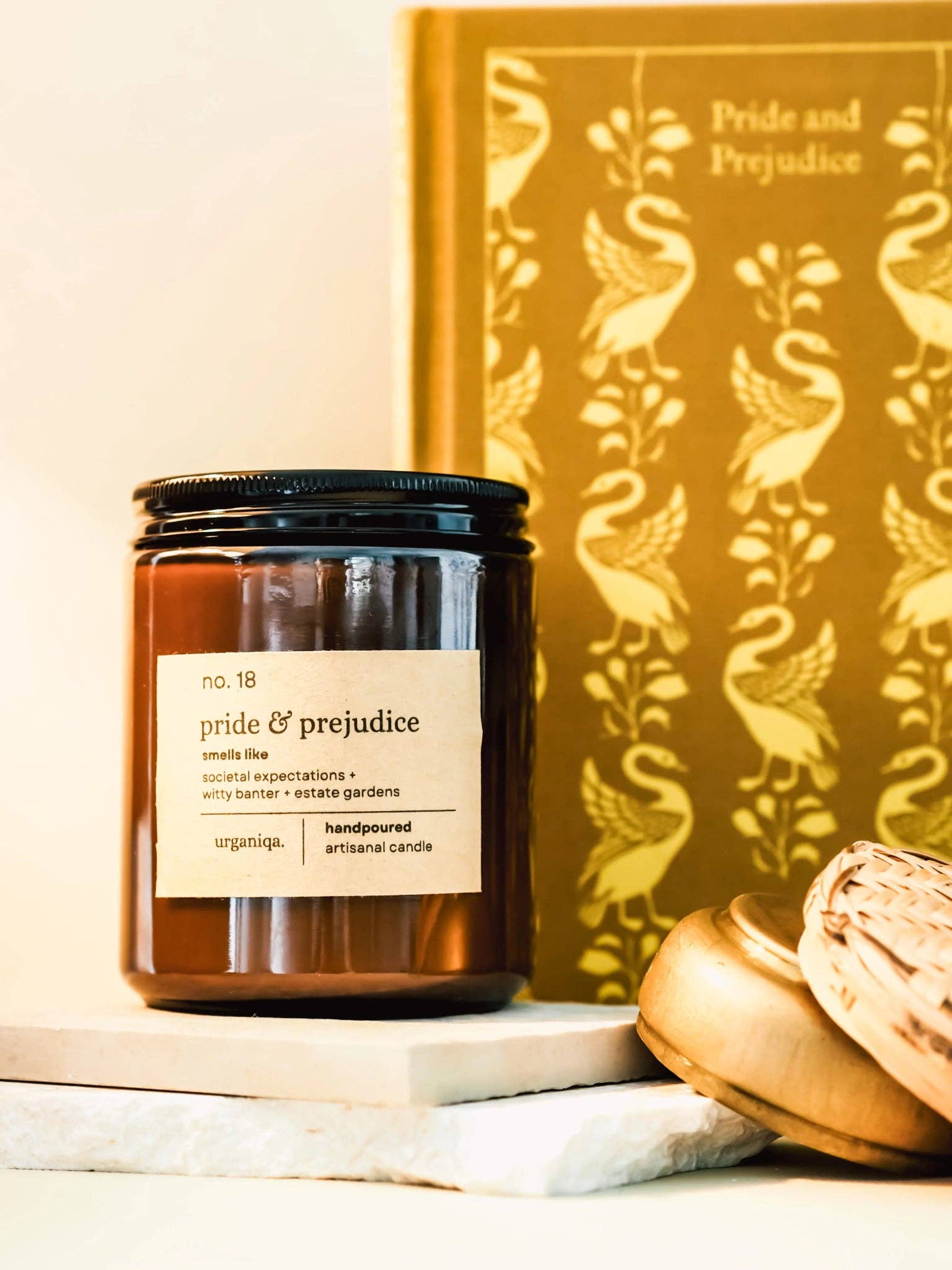 Pride & Prejudice Literary-inspired Scented Candle