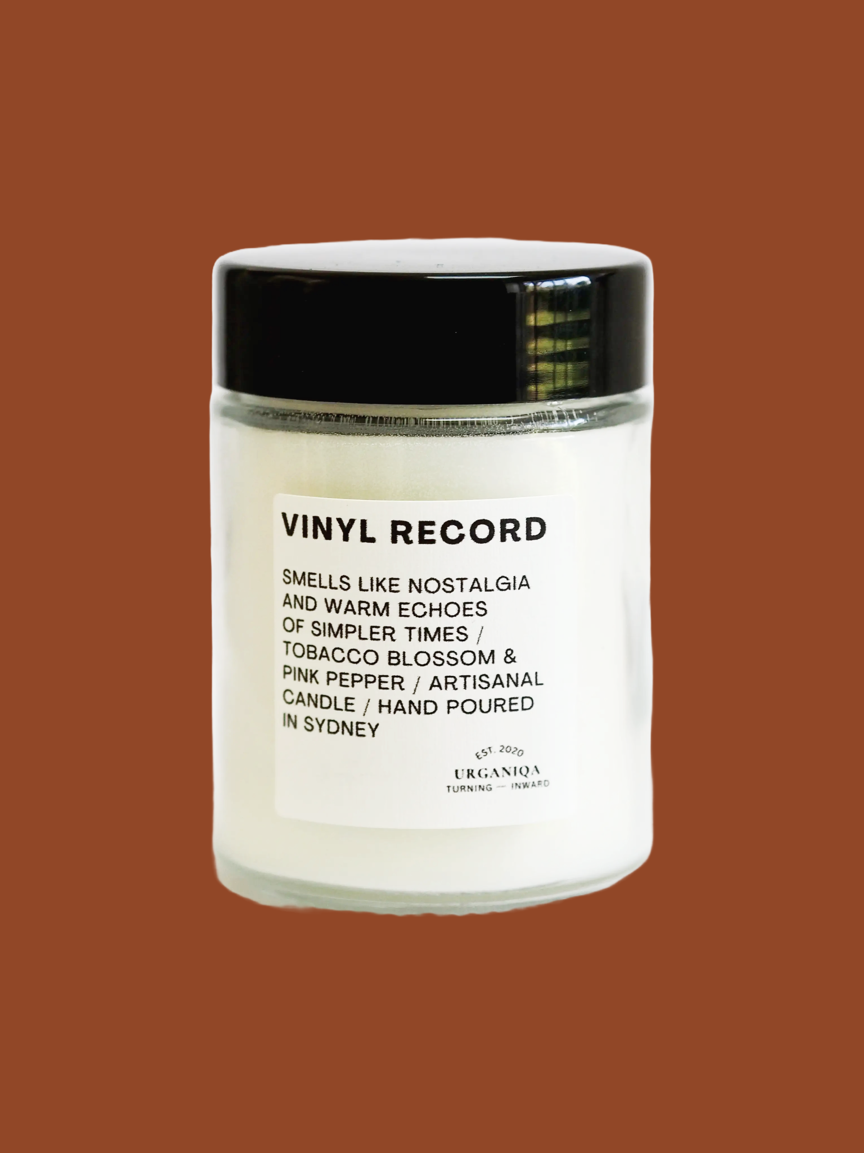 Vinyl Record Scented Soy Candle