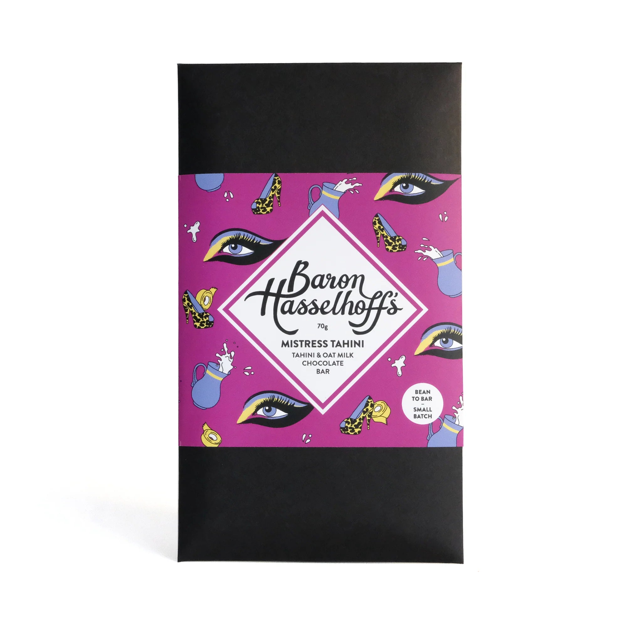Baron Hasselhoff's “Mistress Tahini" Tahini & Oat Milk Chocolate Bar
