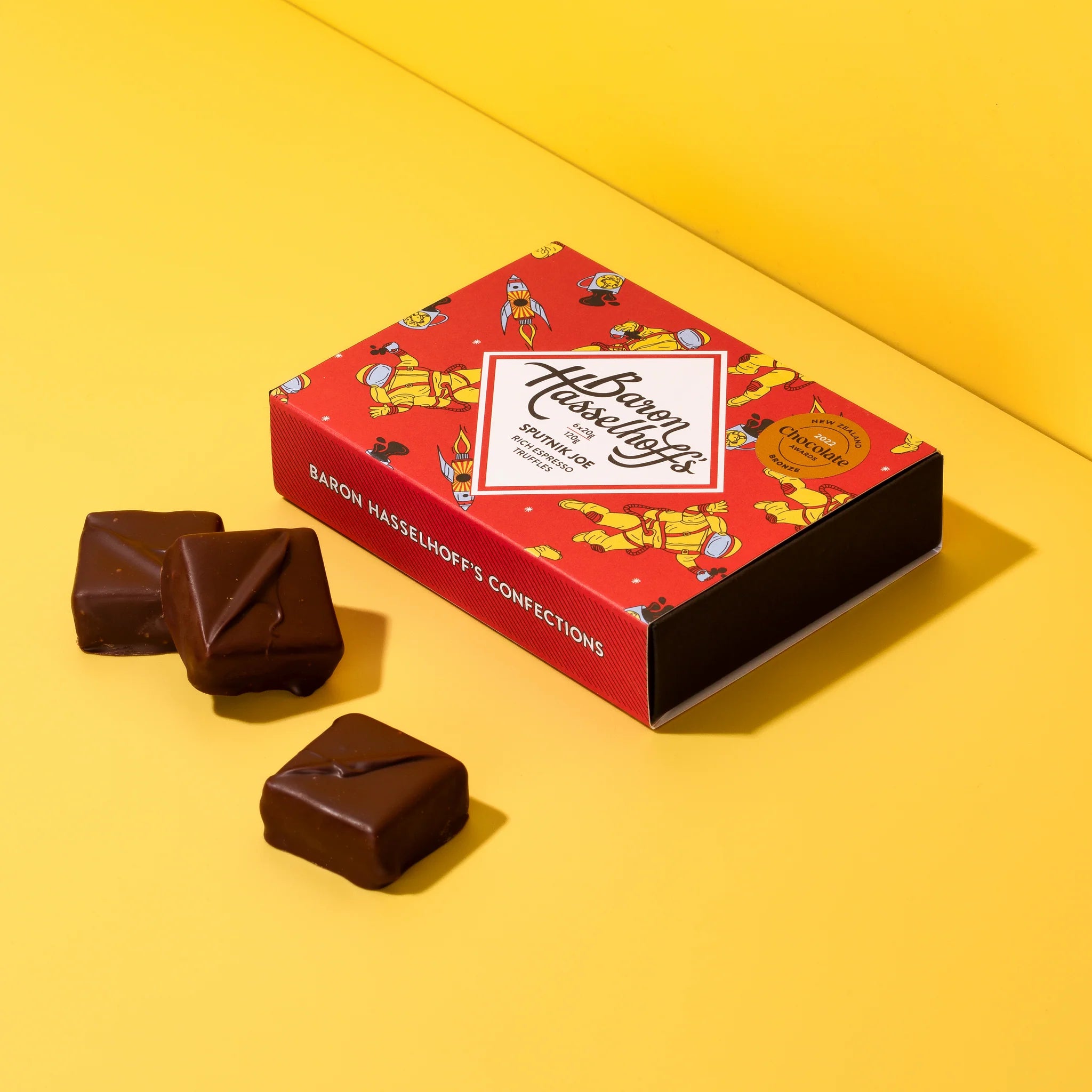 Baron Hasselhoff's “Sputnik Joe” Rich Espresso Truffles