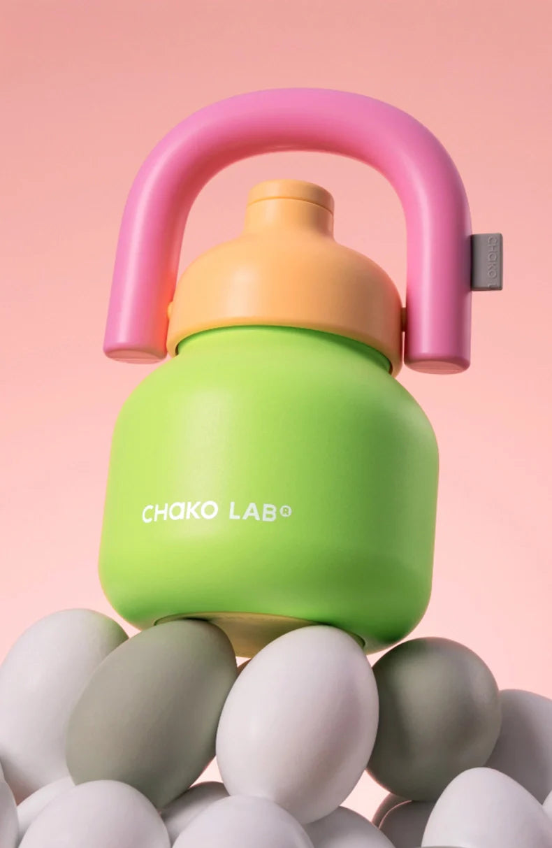 Chako Lab Lin Lin Stainless Steel Flask – Green