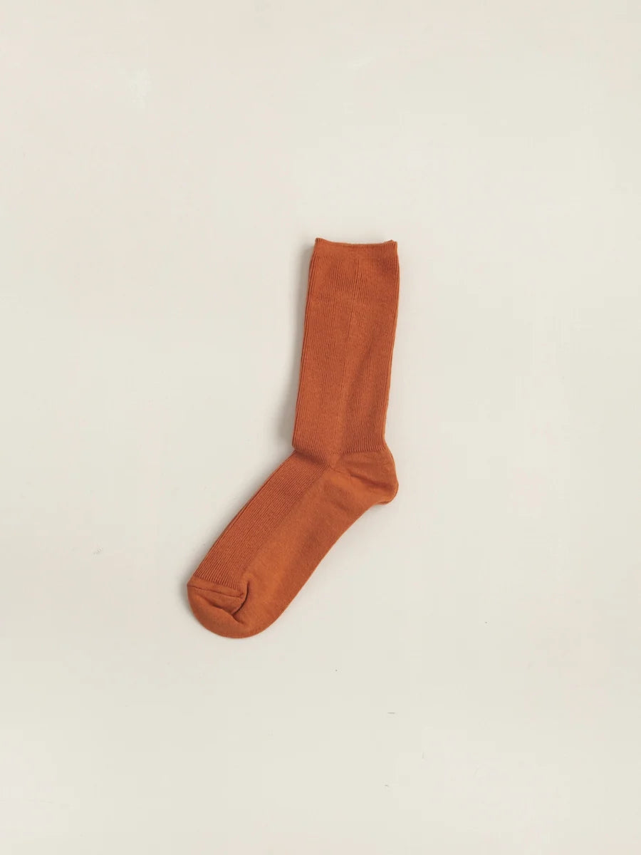 Common Garden Socks - Persimmon