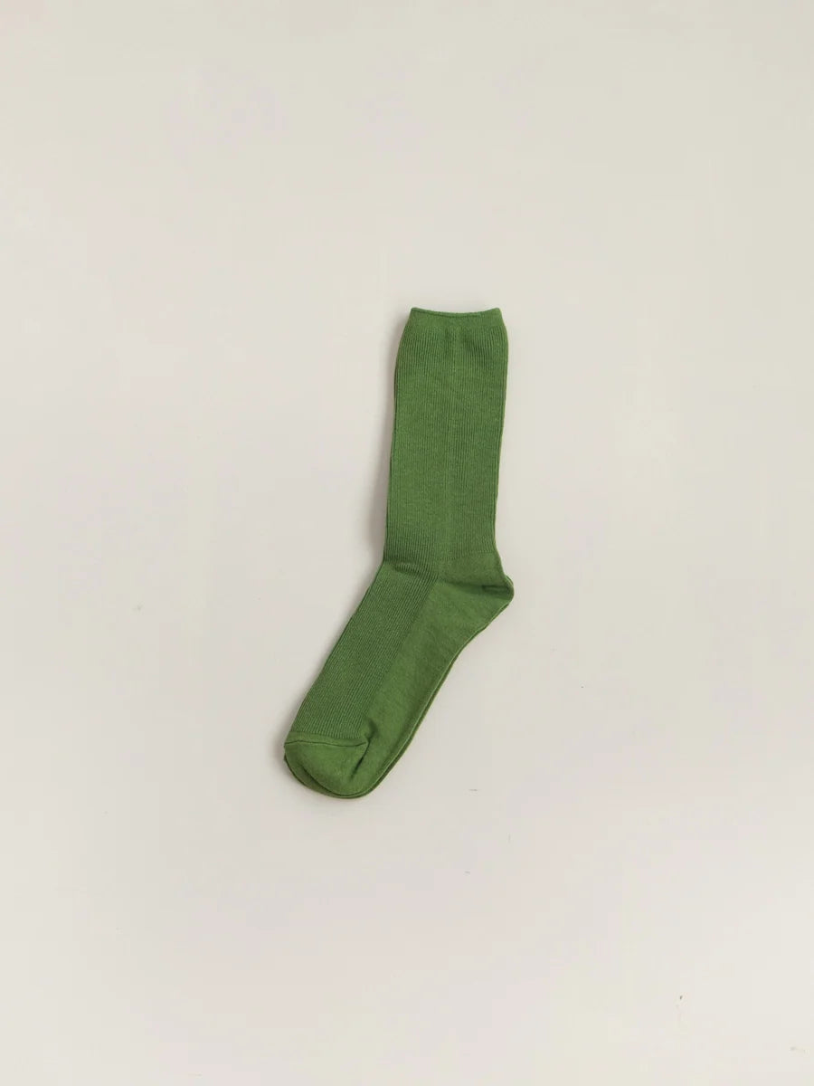 Common Garden Socks - Green Olive