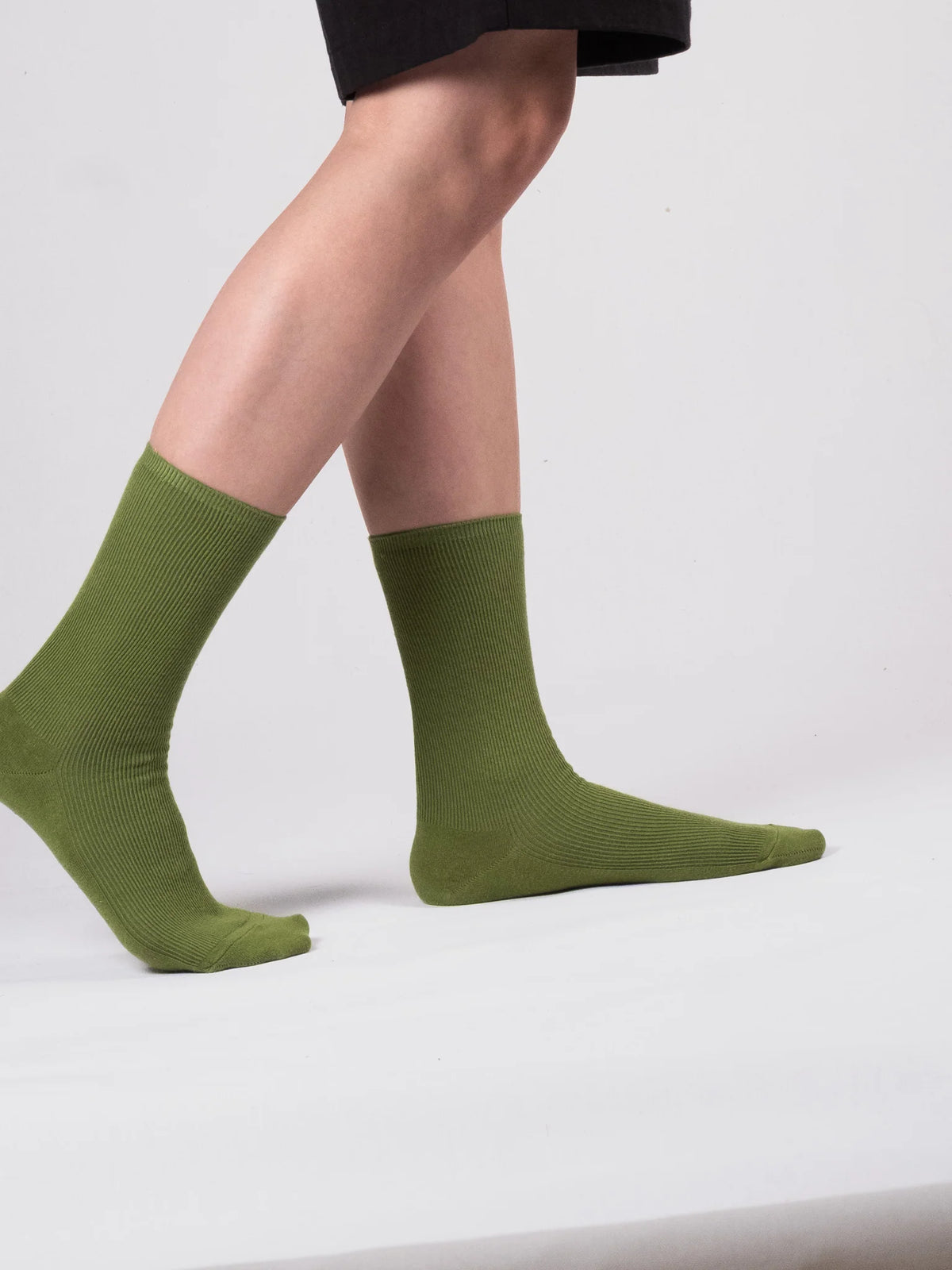 Common Garden Socks - Green Olive