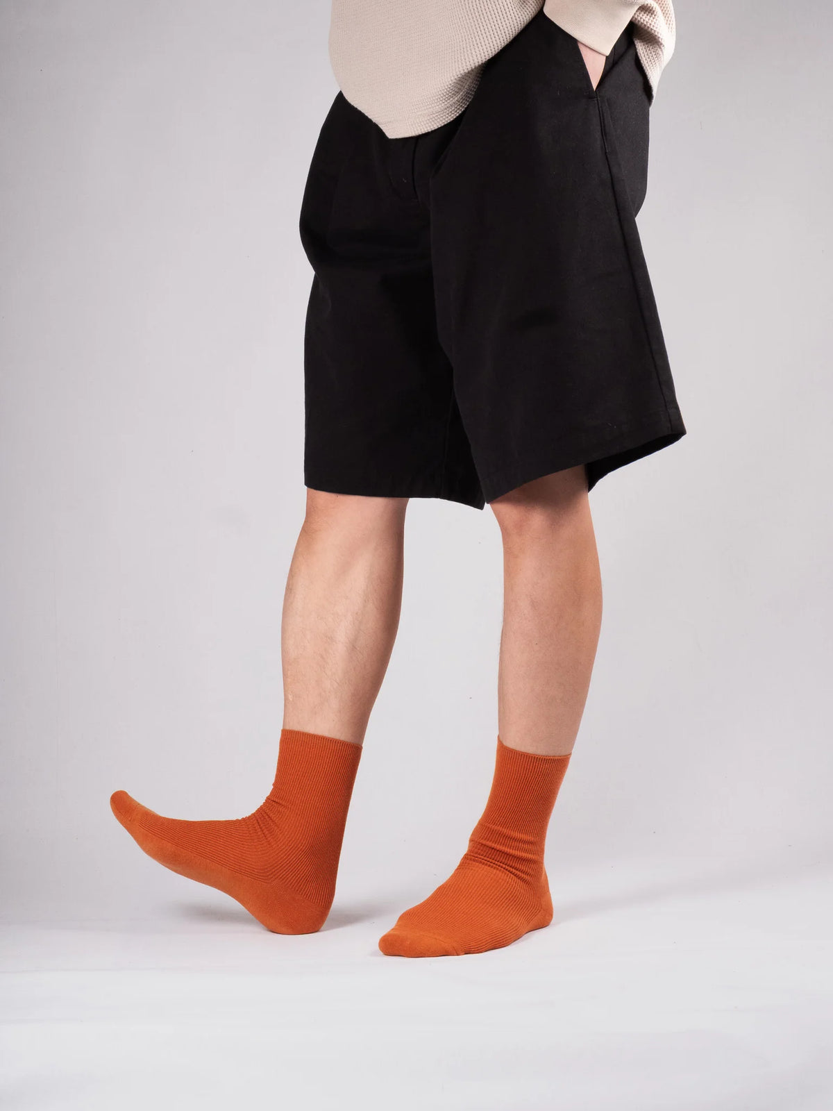 Common Garden Socks - Persimmon