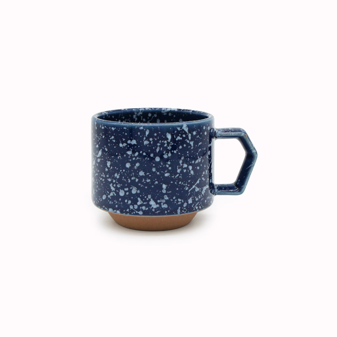 Chips stackable mug Splash Navy/White