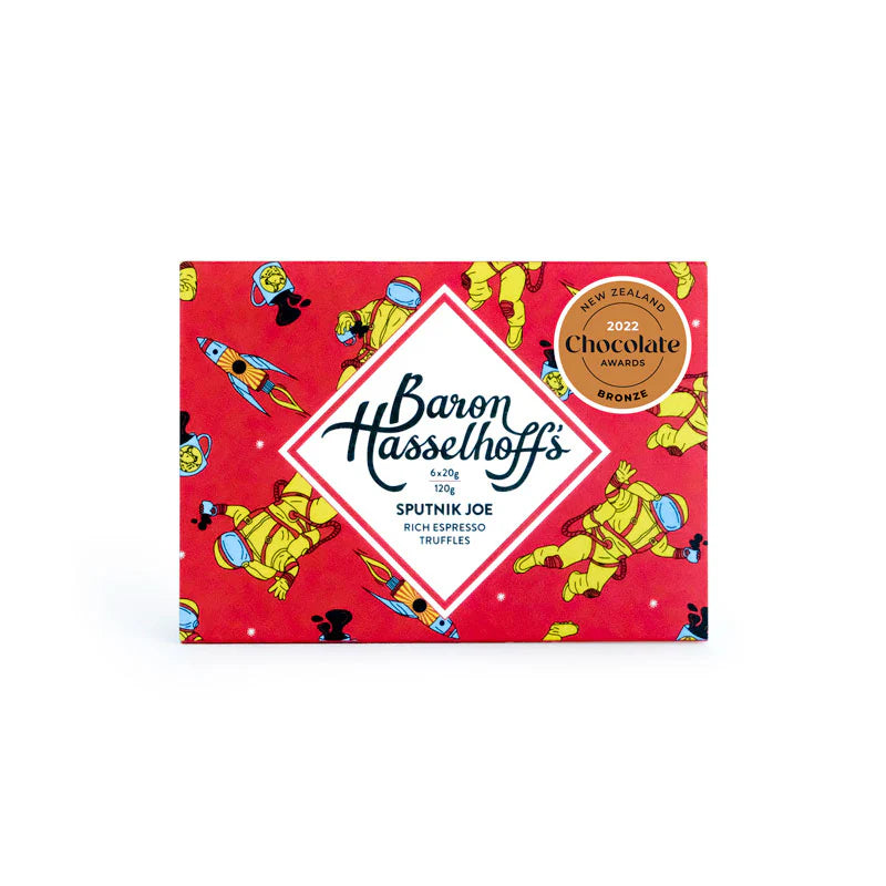 Baron Hasselhoff's “Sputnik Joe” Rich Espresso Truffles