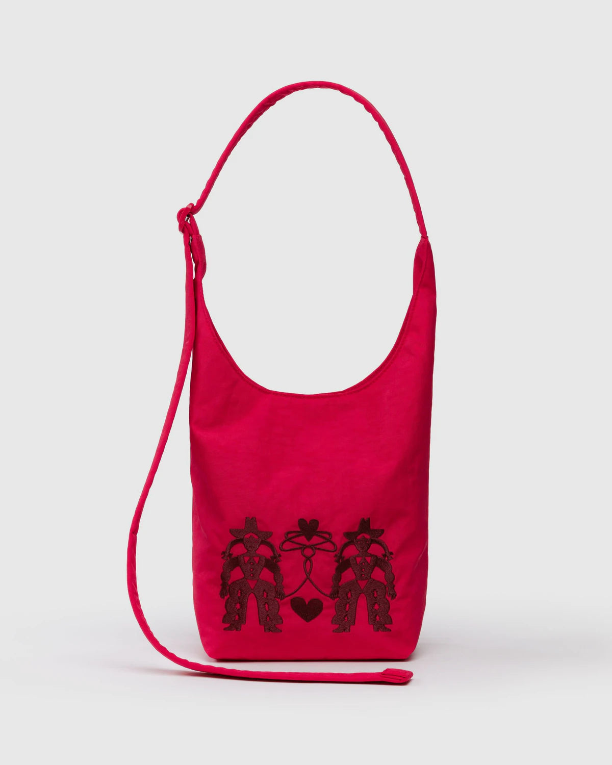 Baggu Small Nylon Sling – Embroidered Cowgirl