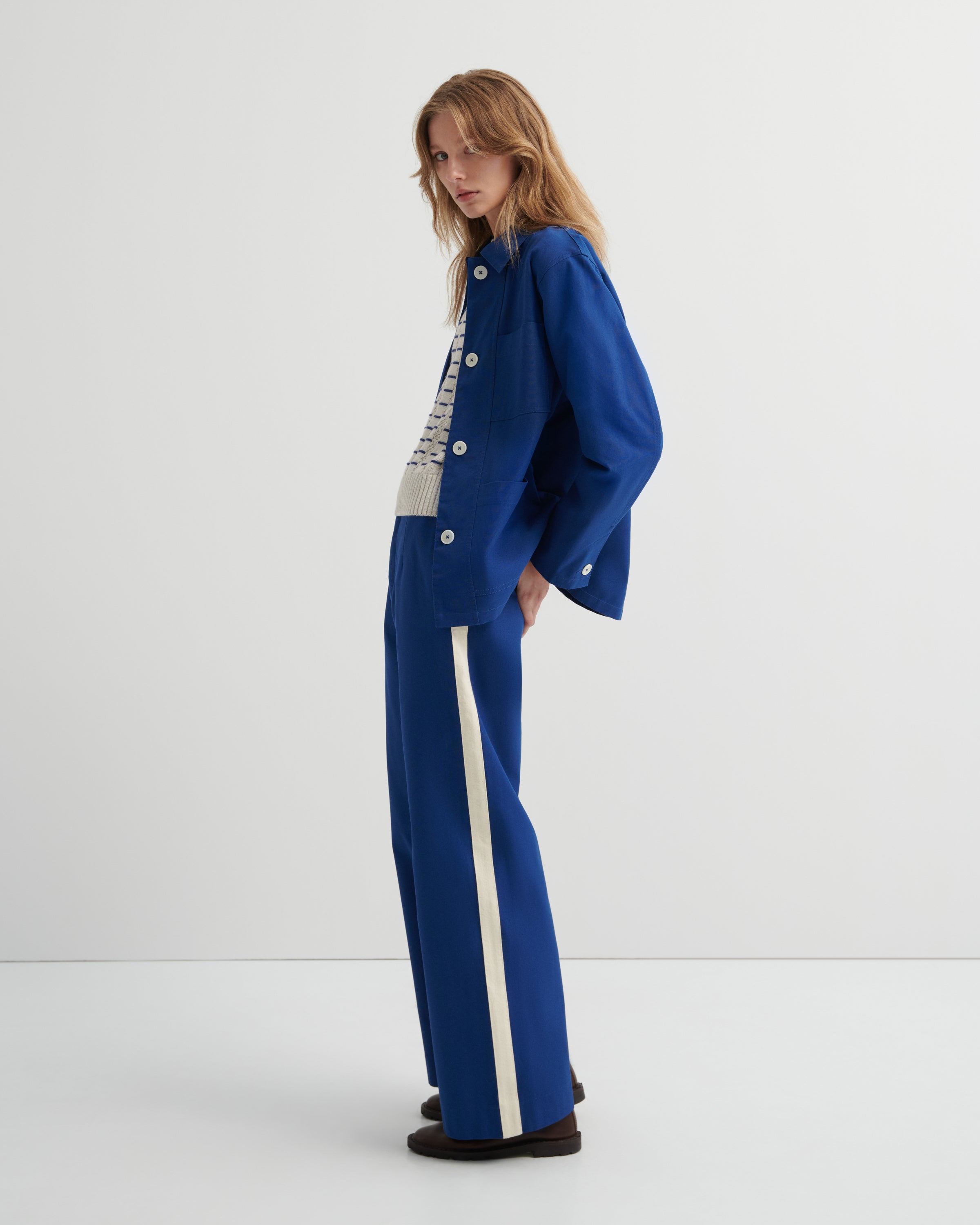 Kowtow Artisan Jacket – Factory Blue
