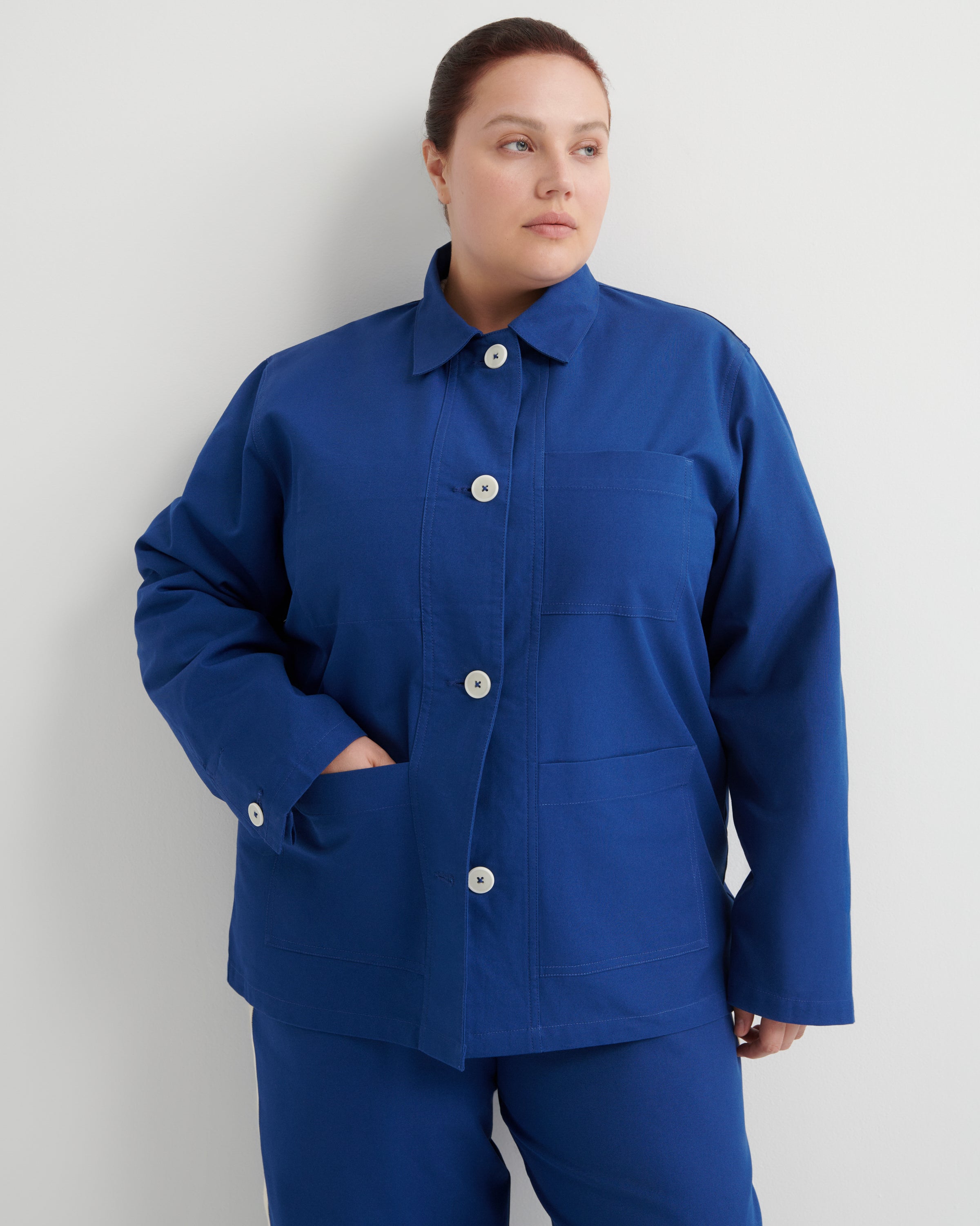 Kowtow Artisan Jacket – Factory Blue