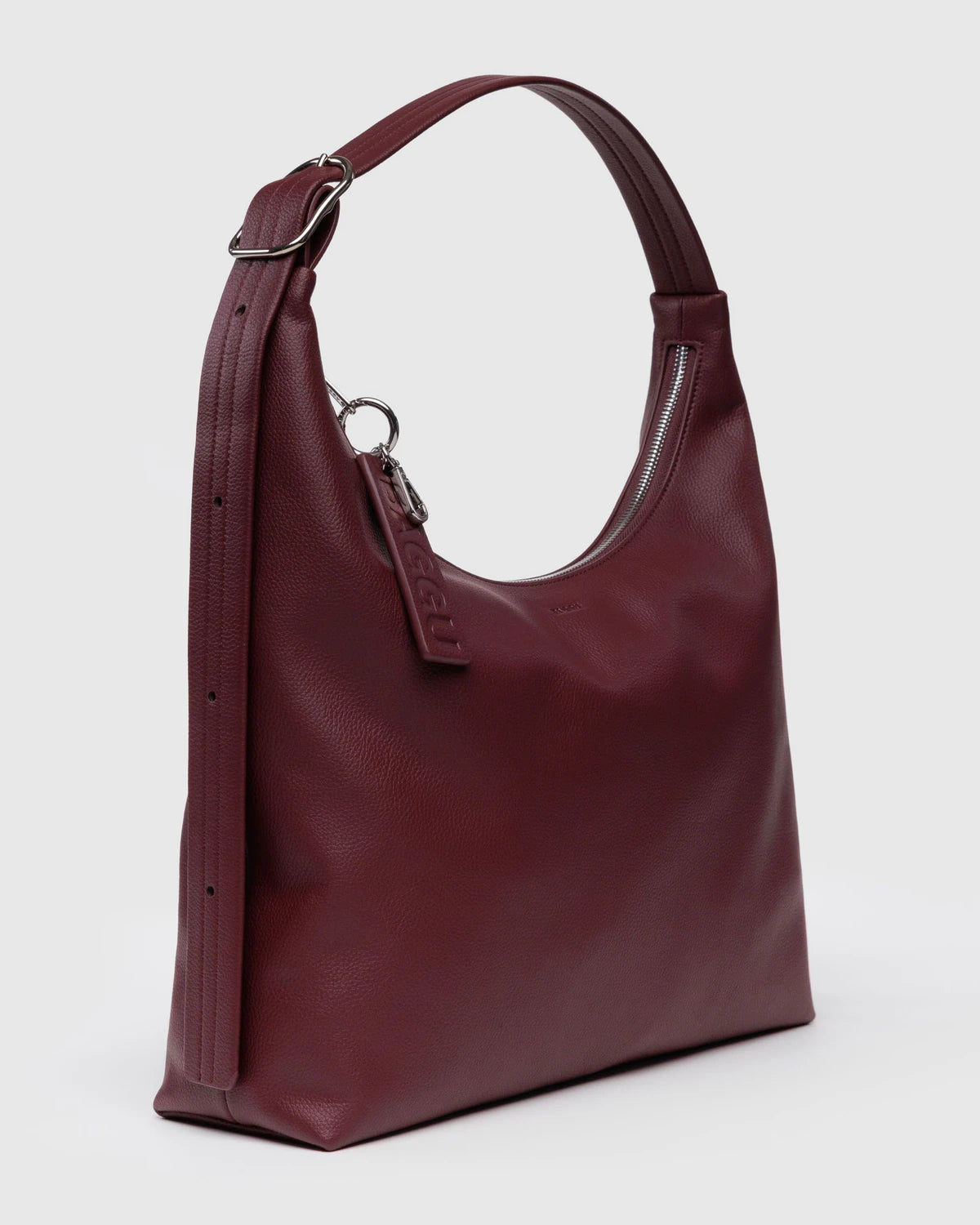 Baggu Recycled Leather Shoulder Bag – Mahognay