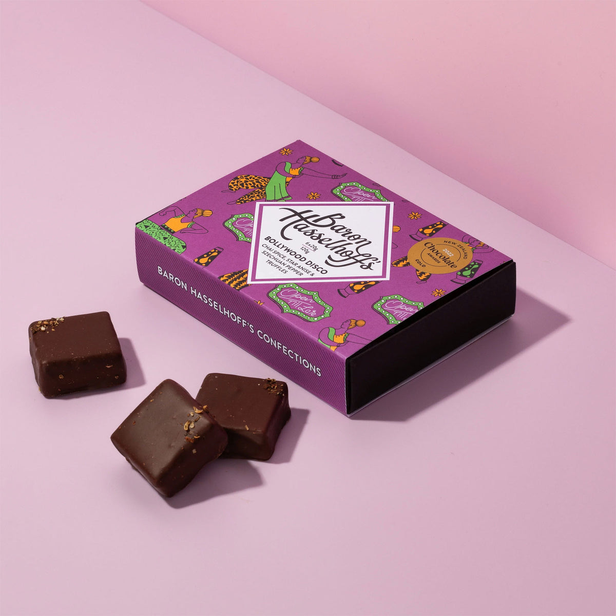 Baron Hasselhoff's “Bollywood Disco” Chai Spice Chocolate Truffles