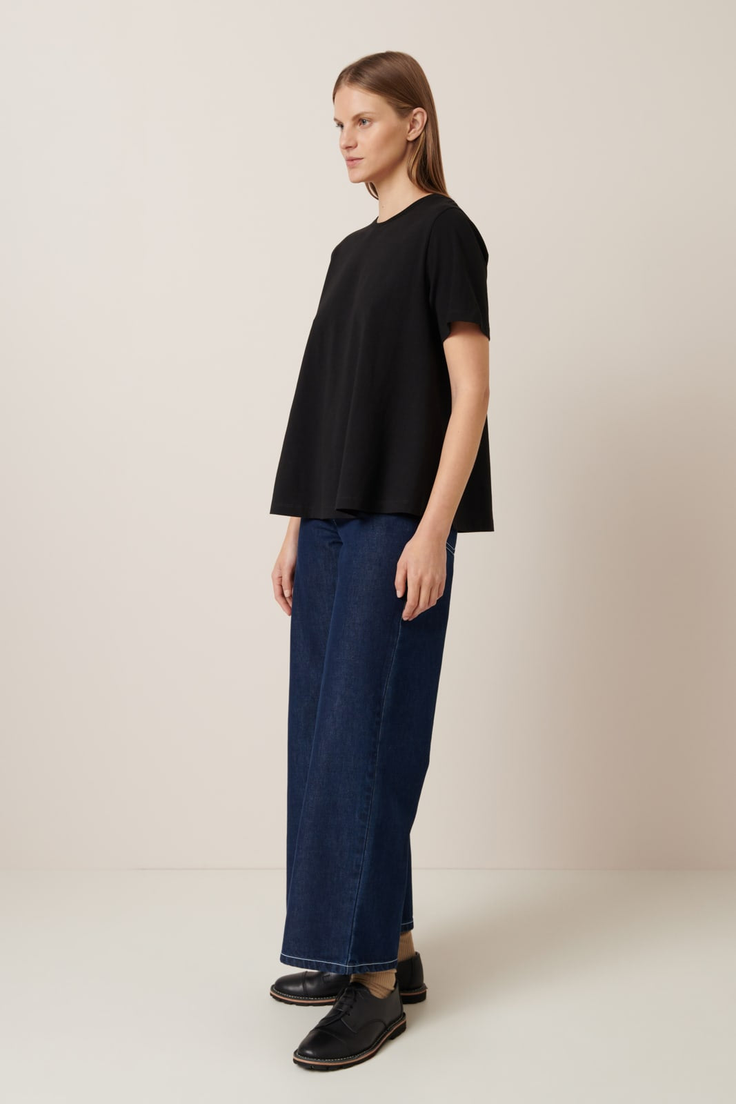 Kowtow Classic A-Line Tee – Black