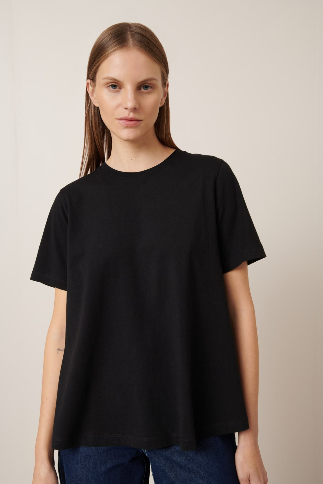 Kowtow Classic A-Line Tee – Black