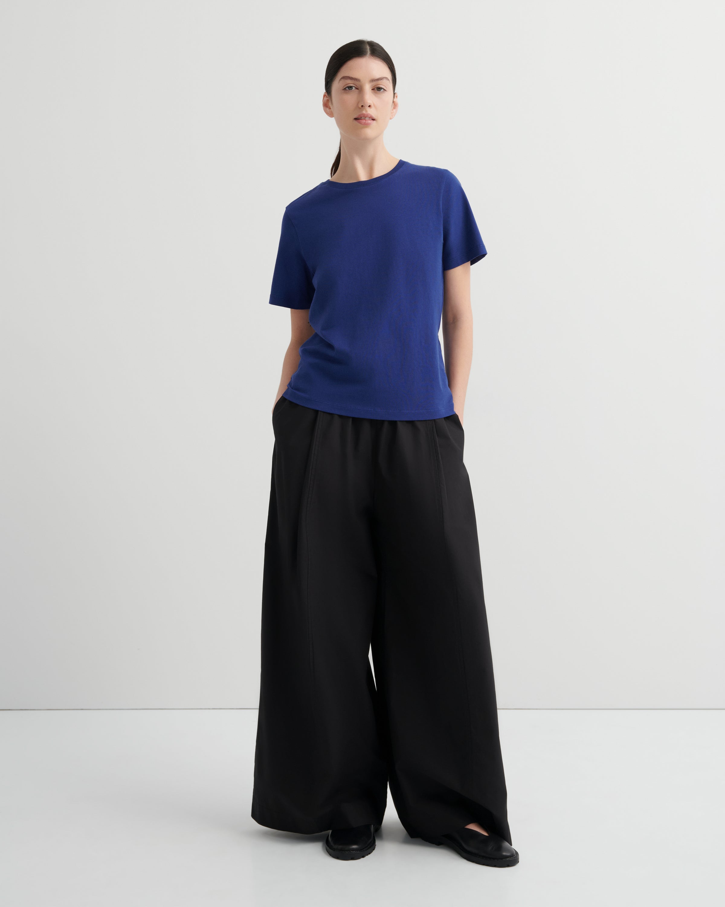 Kowtow Classic Tee – Factory Blue
