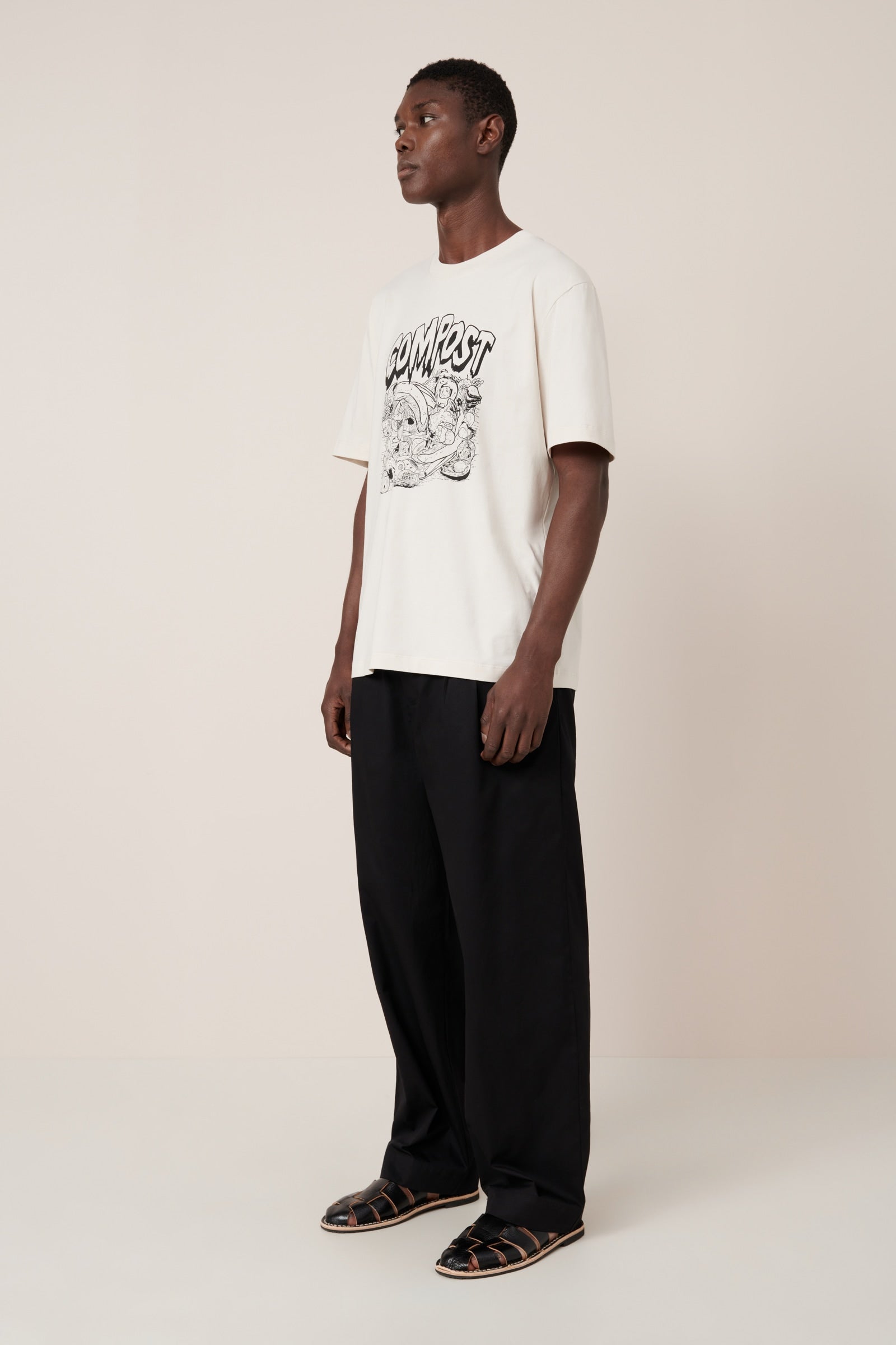 Compost Staple Tee – Whisper