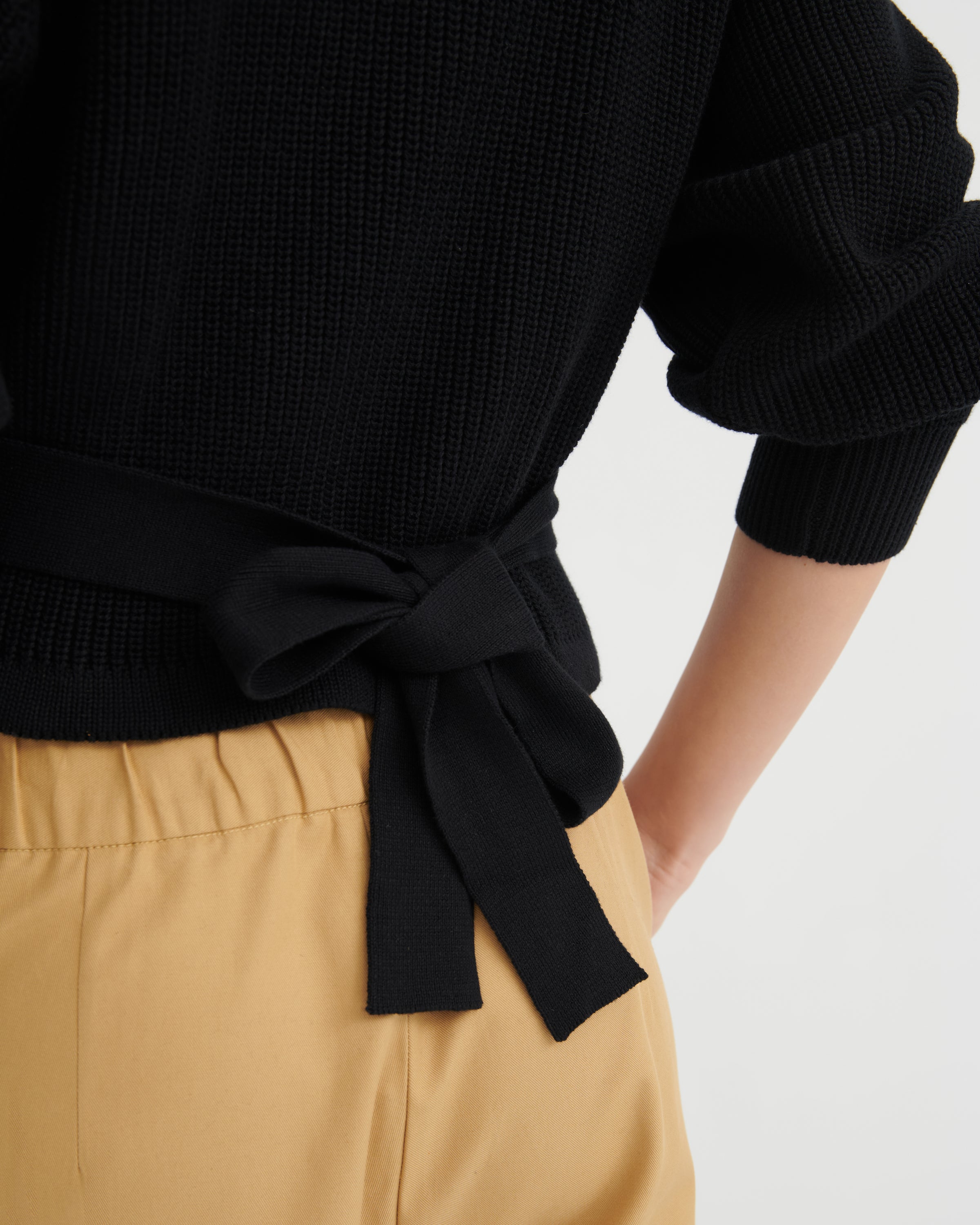 Kowtow Composure Cardigan – Black