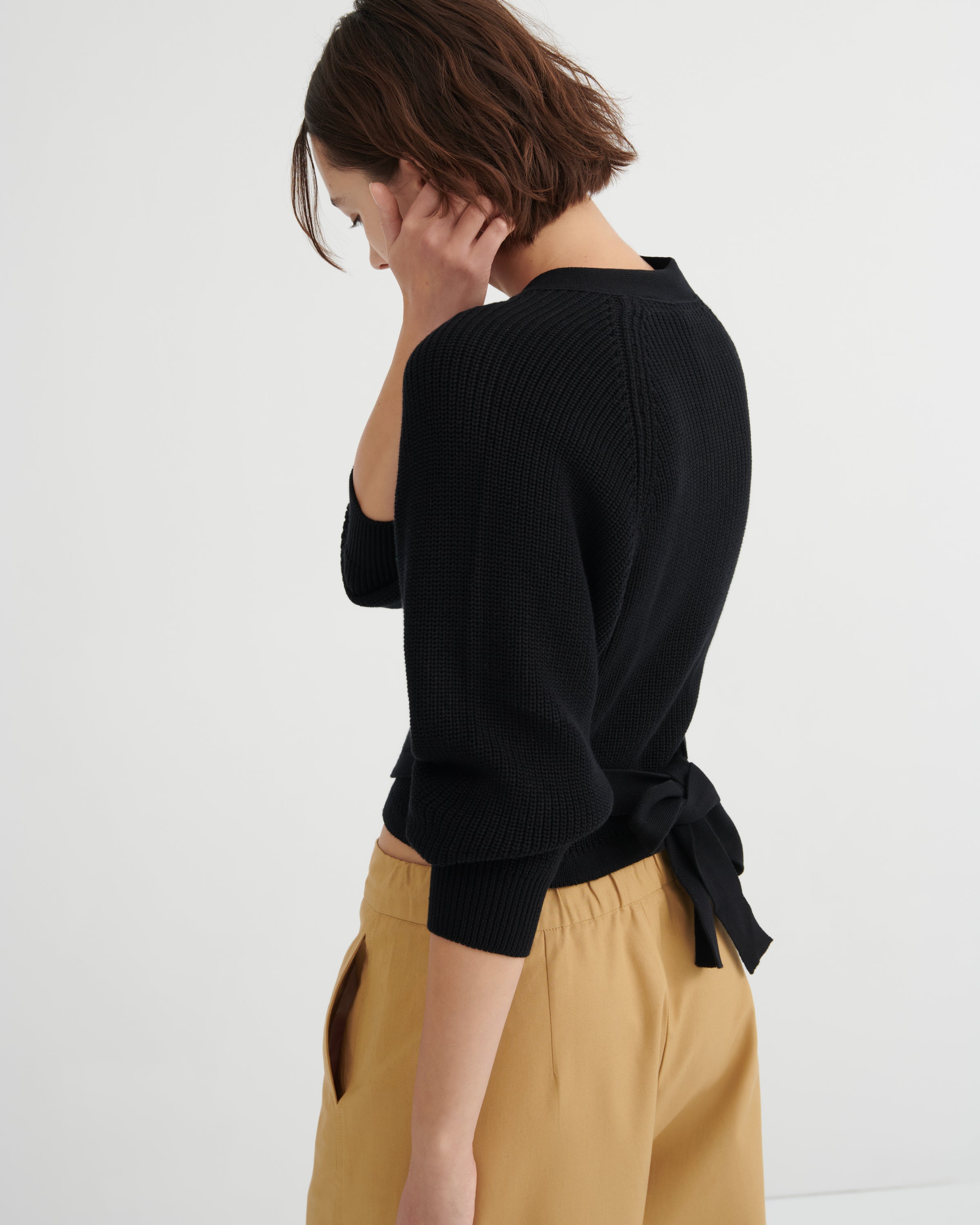 Kowtow Composure Cardigan – Black
