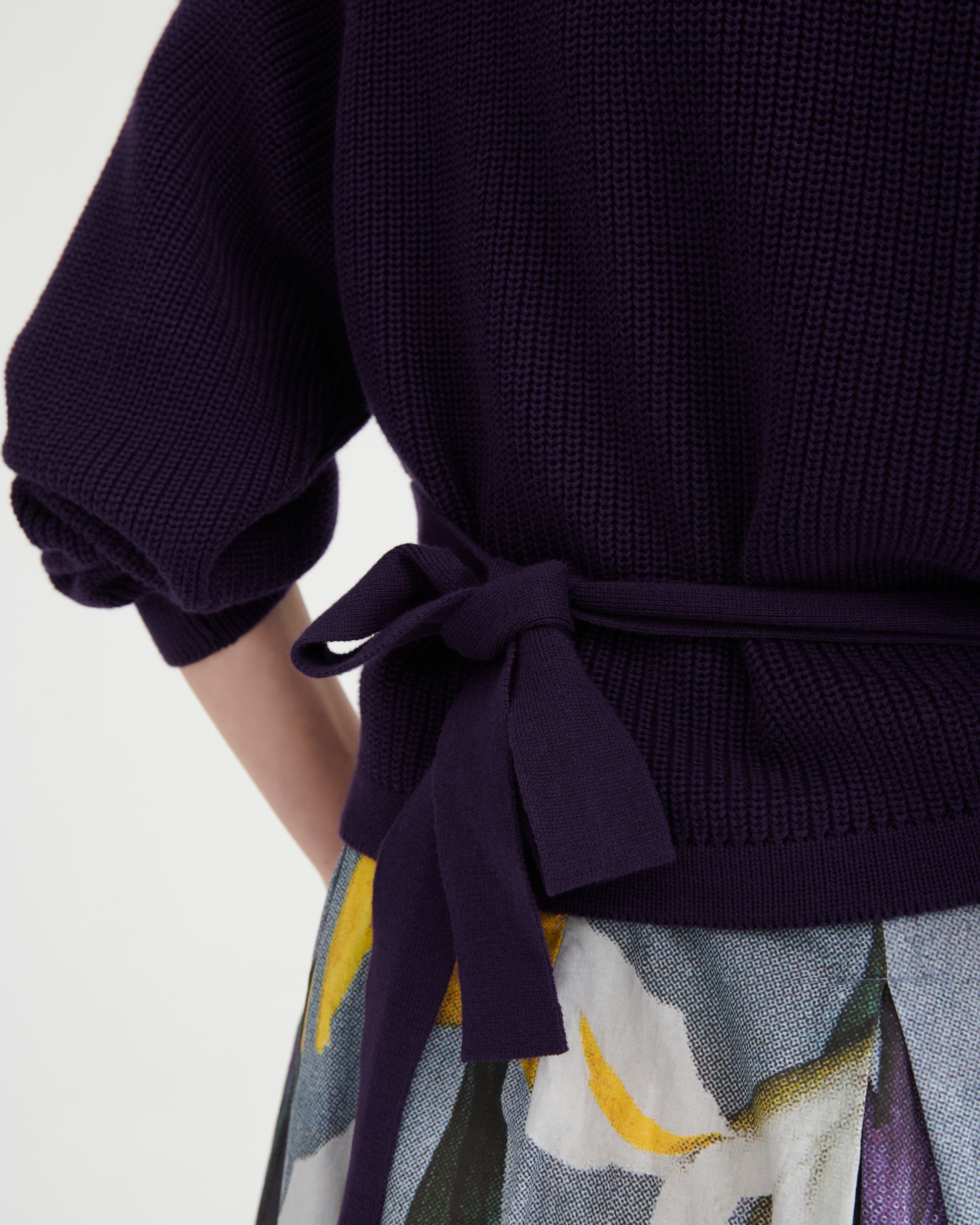 Kowtow Composure Cardigan – Dahlia