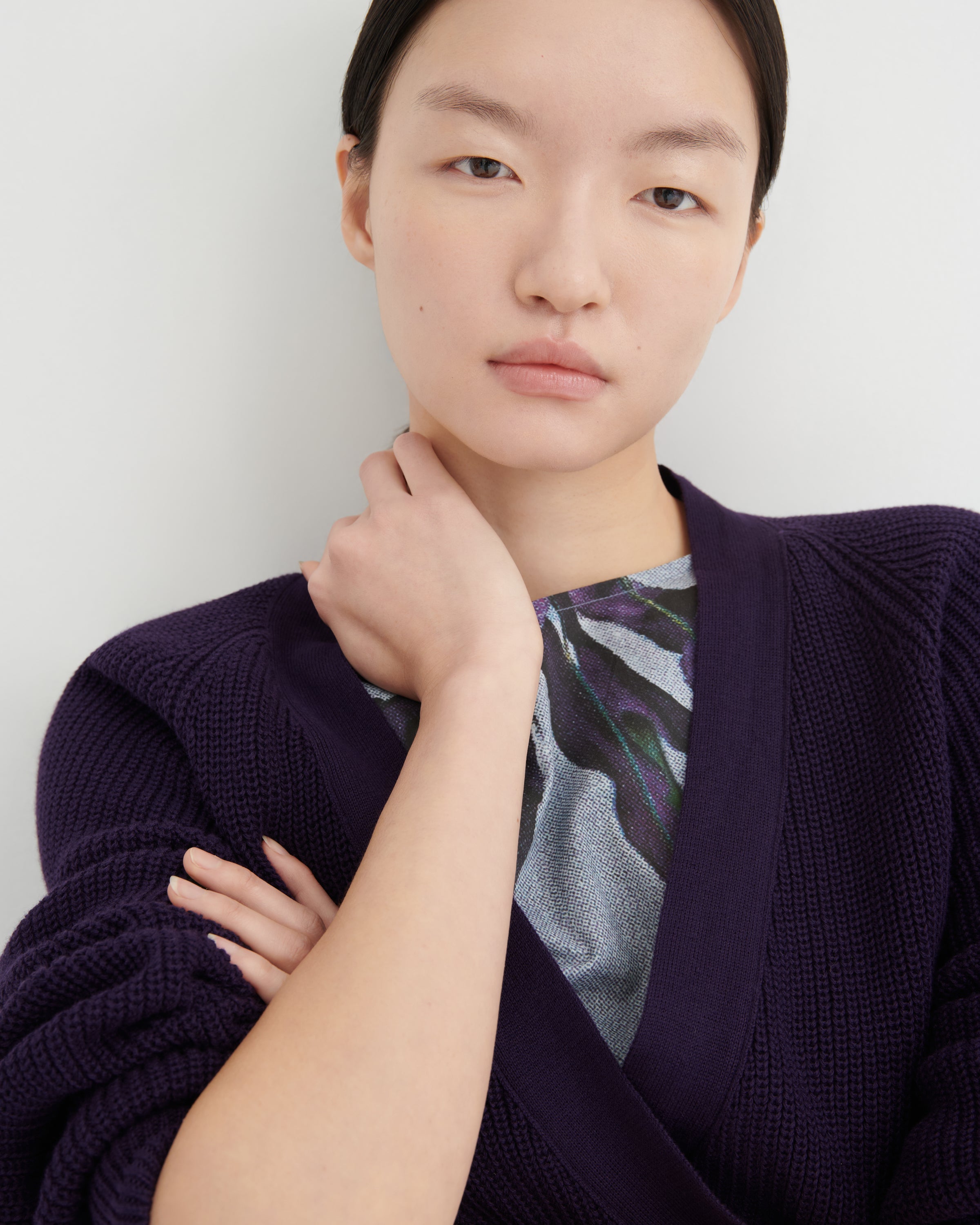 Kowtow Composure Cardigan – Dahlia
