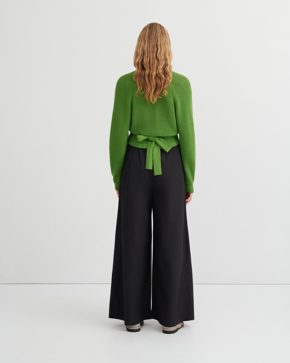 Kowtow Composure Cardigan – Spring Green