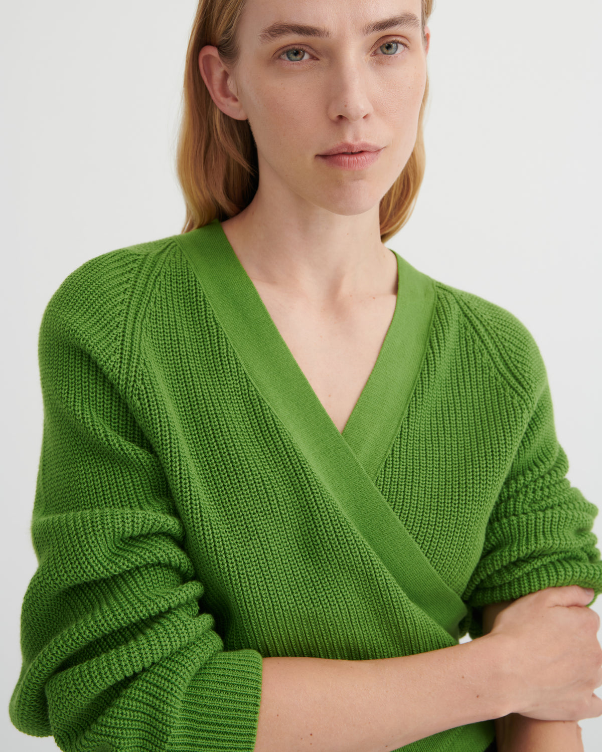 Kowtow Composure Cardigan – Spring Green
