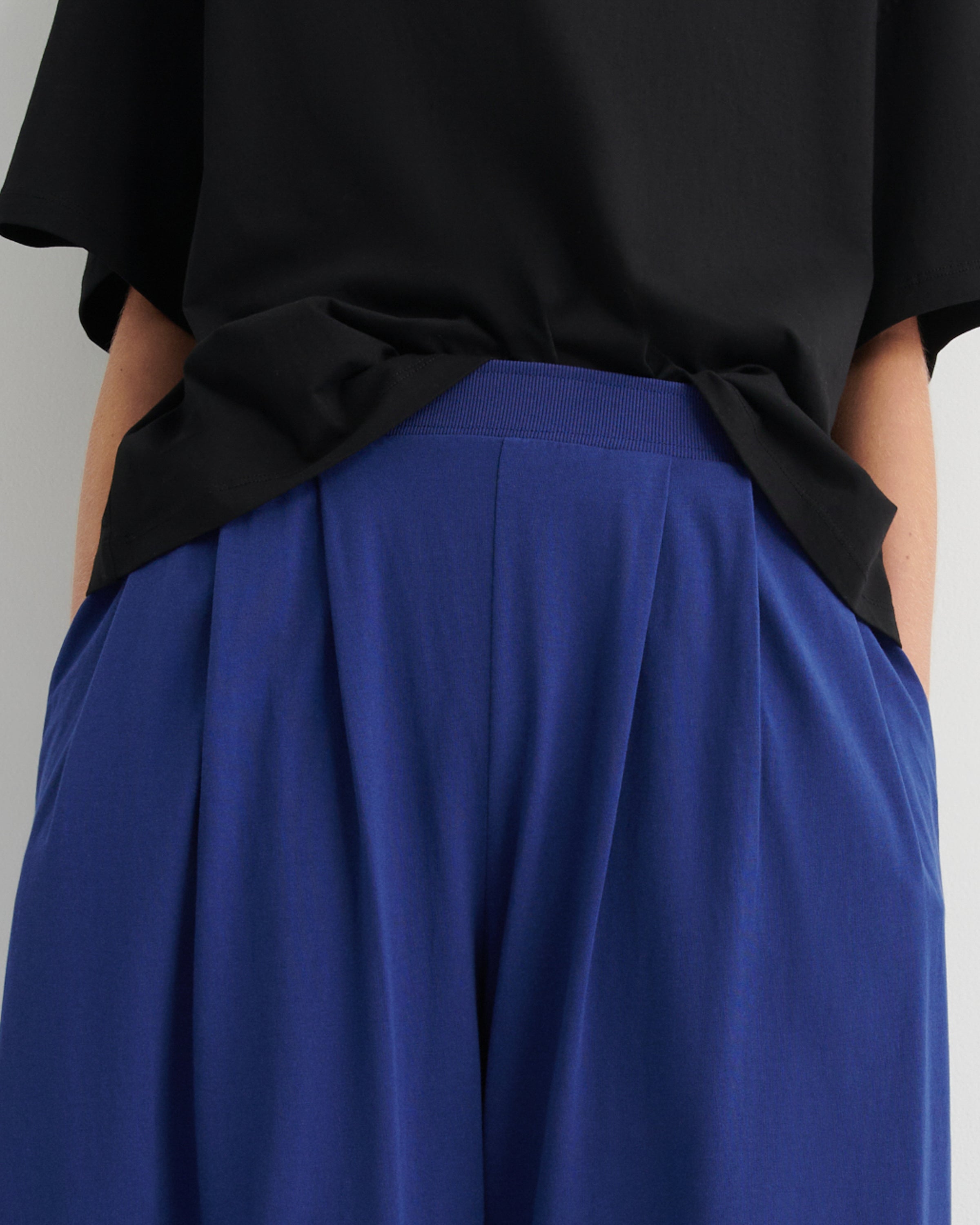 Kowtow Drape Pant – Factory Blue