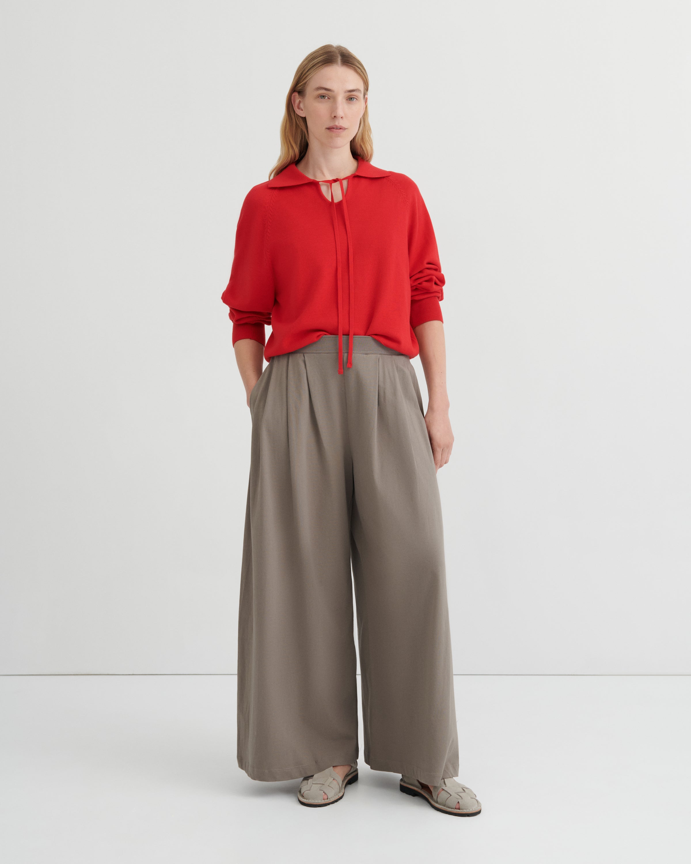 Kowtow Drape Pant – Flint