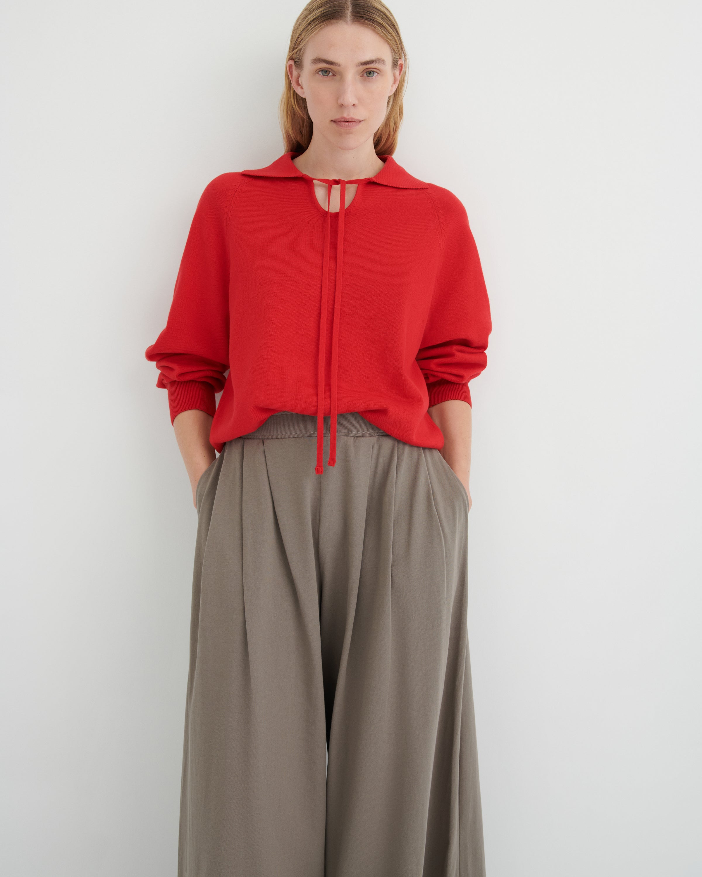 Kowtow Drape Pant – Flint