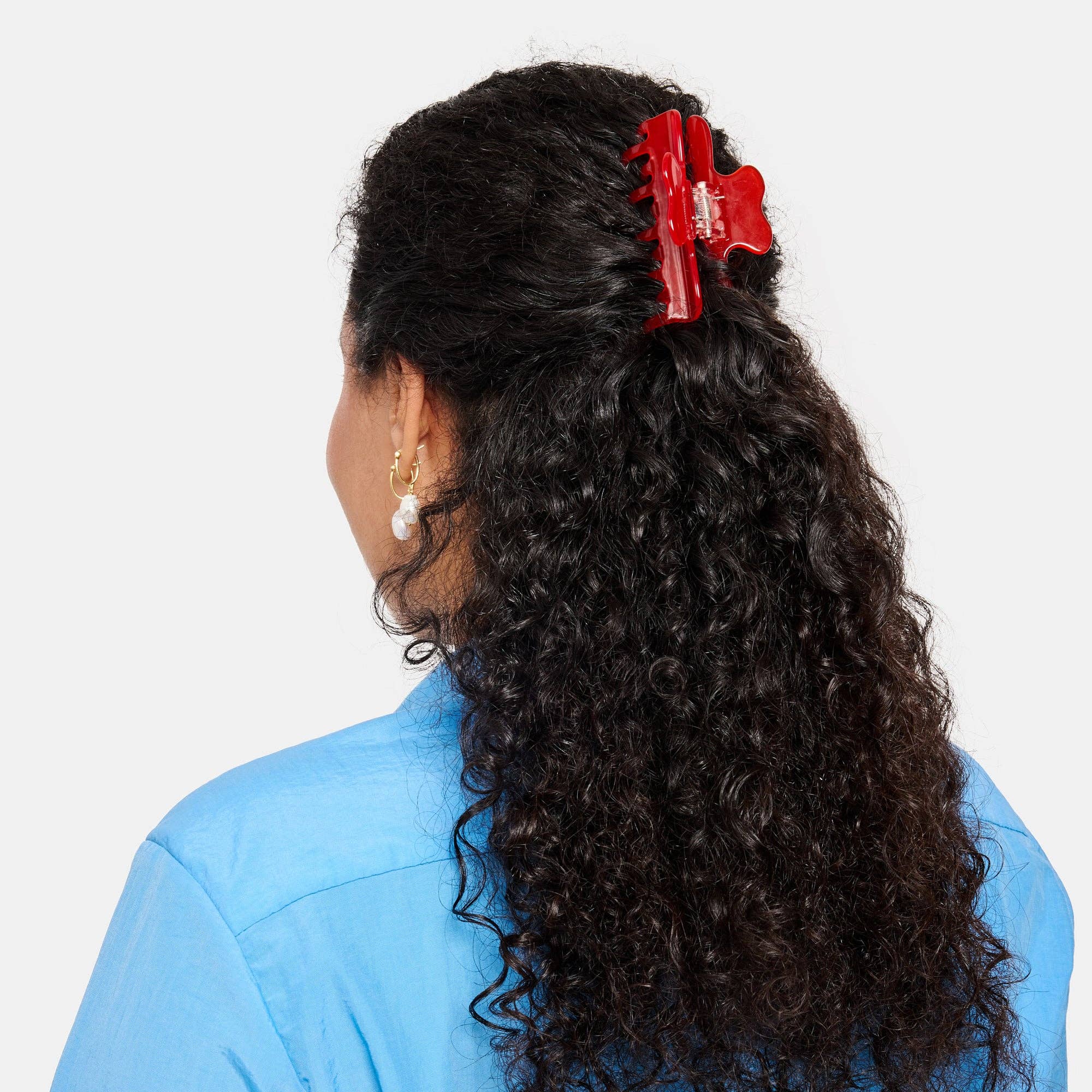 CHUNKS - Jojo Claw in Small Candy Red