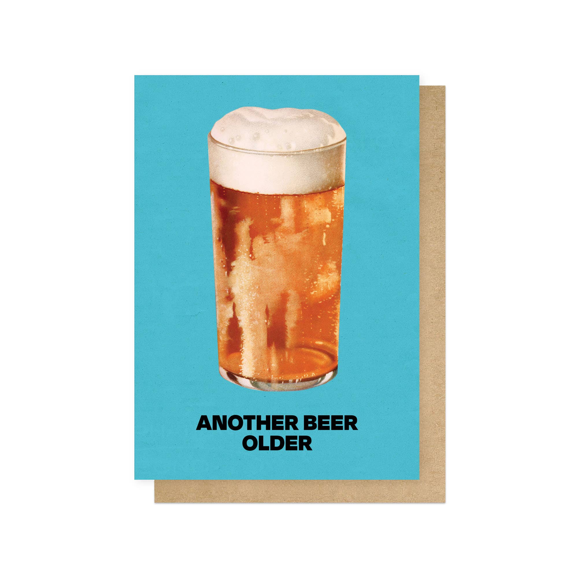 Another Beer Older Greetings Card