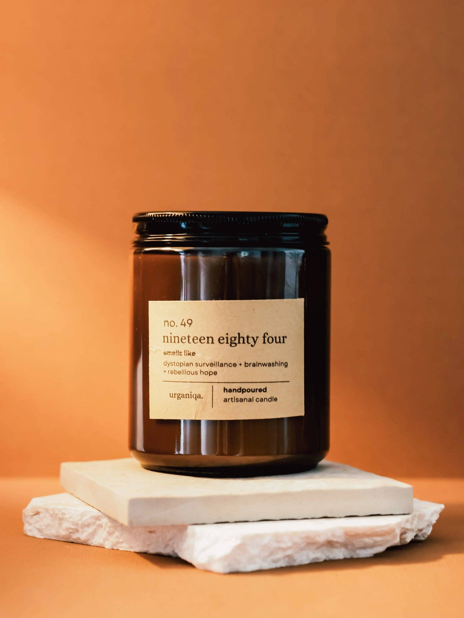 Nineteen Eighty Four Bookish Literary-inspired Soy Candle