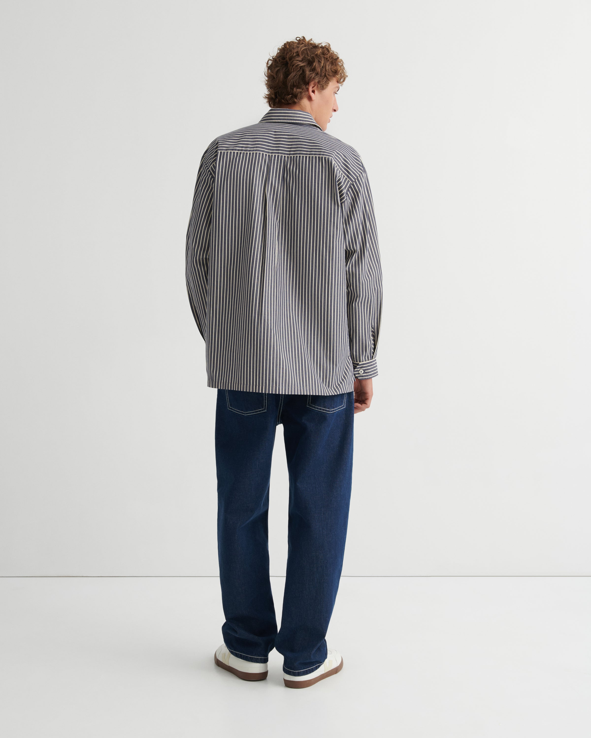 Kowtow Heath Shirt – Evening Stripe