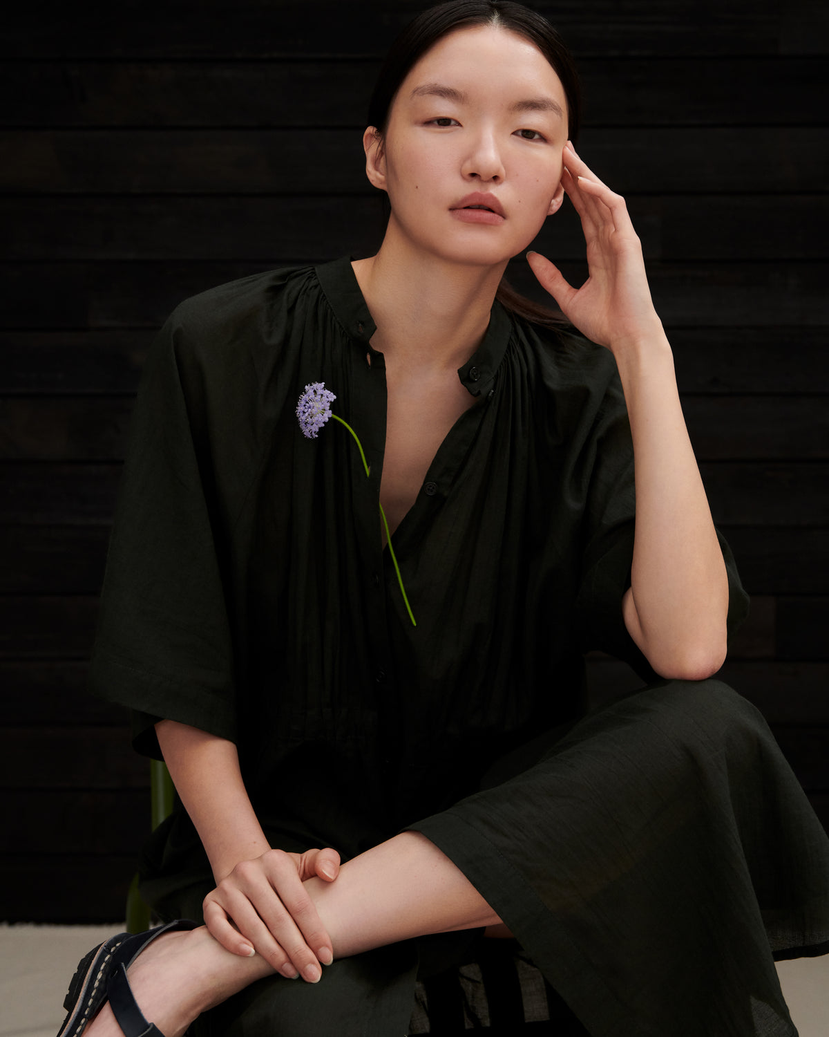 Kowtow Intuition Dress – Dark Forest
