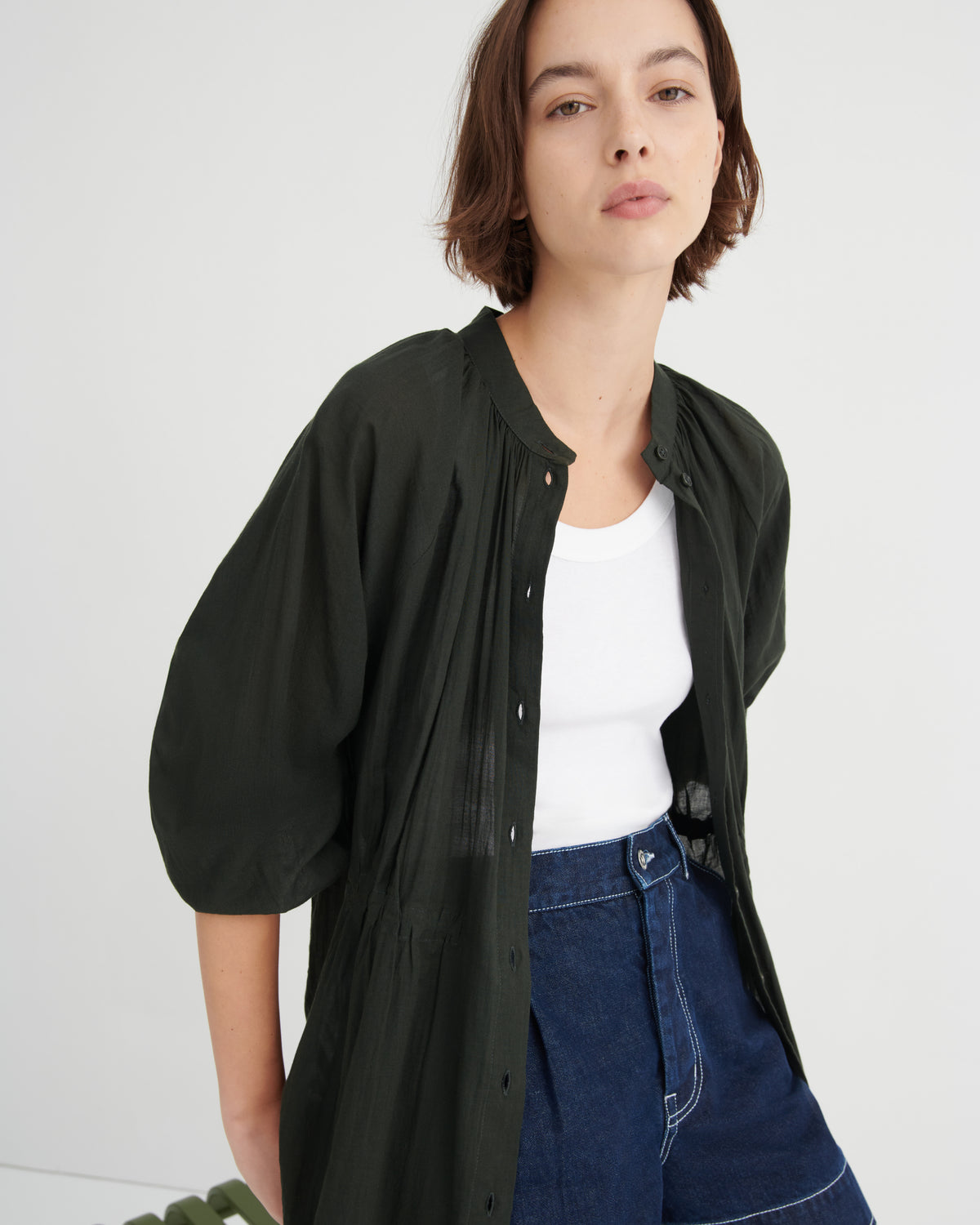 Kowtow Intuition Top – Dark Forest
