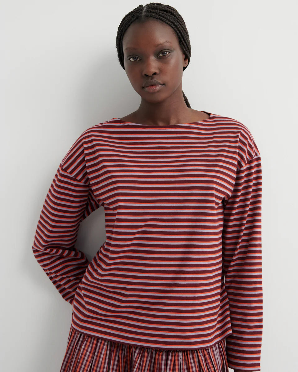 Kowtow Jamie Top – Stack Stripe