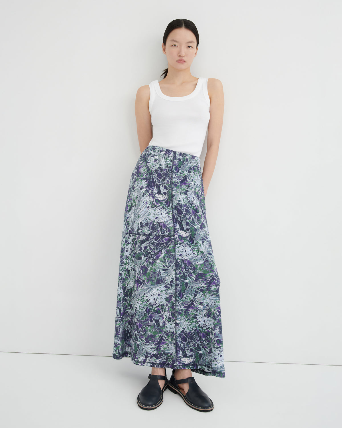 Kowtow Montage Skirt – Marbled