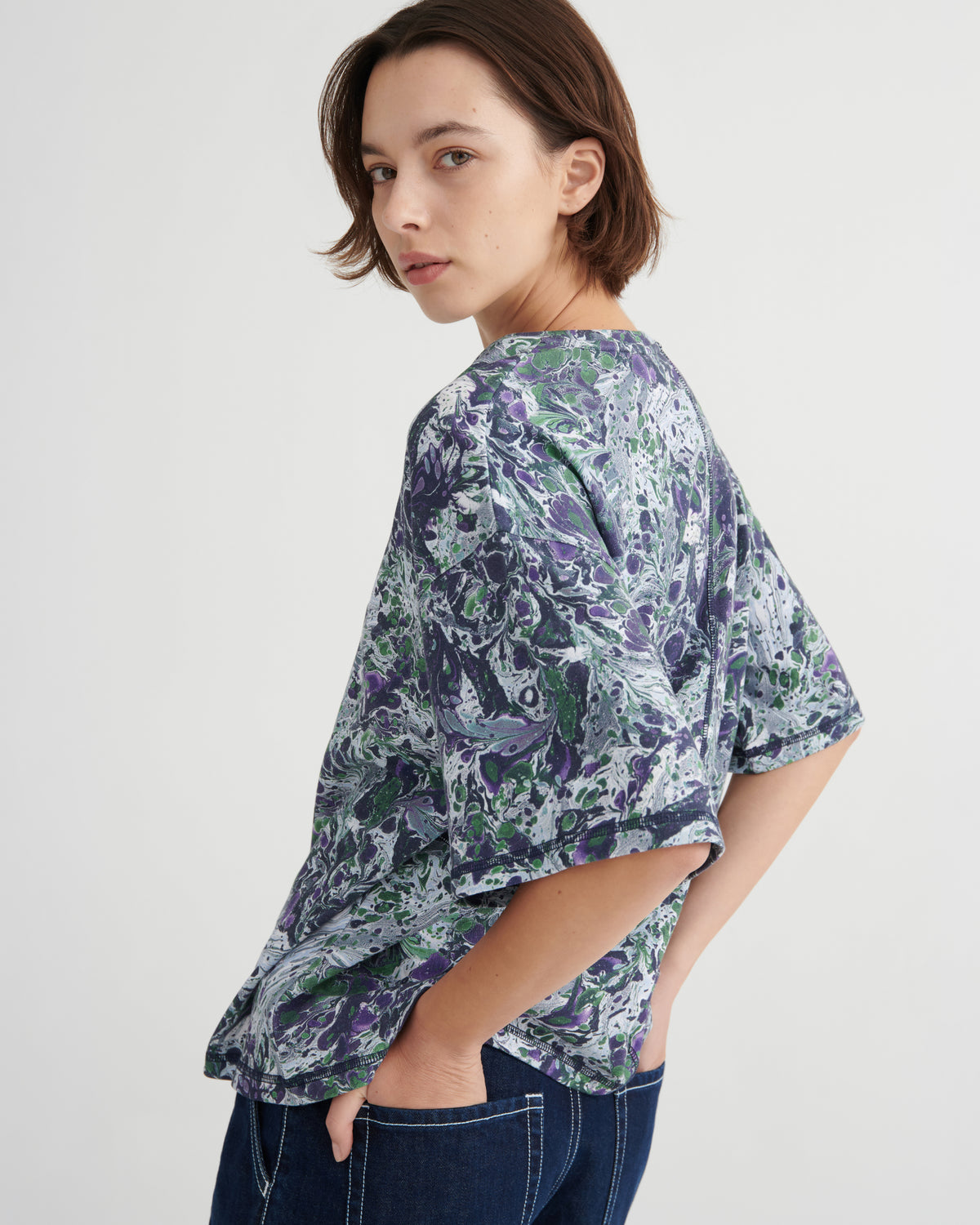 Kowtow Montage Tee – Marbled
