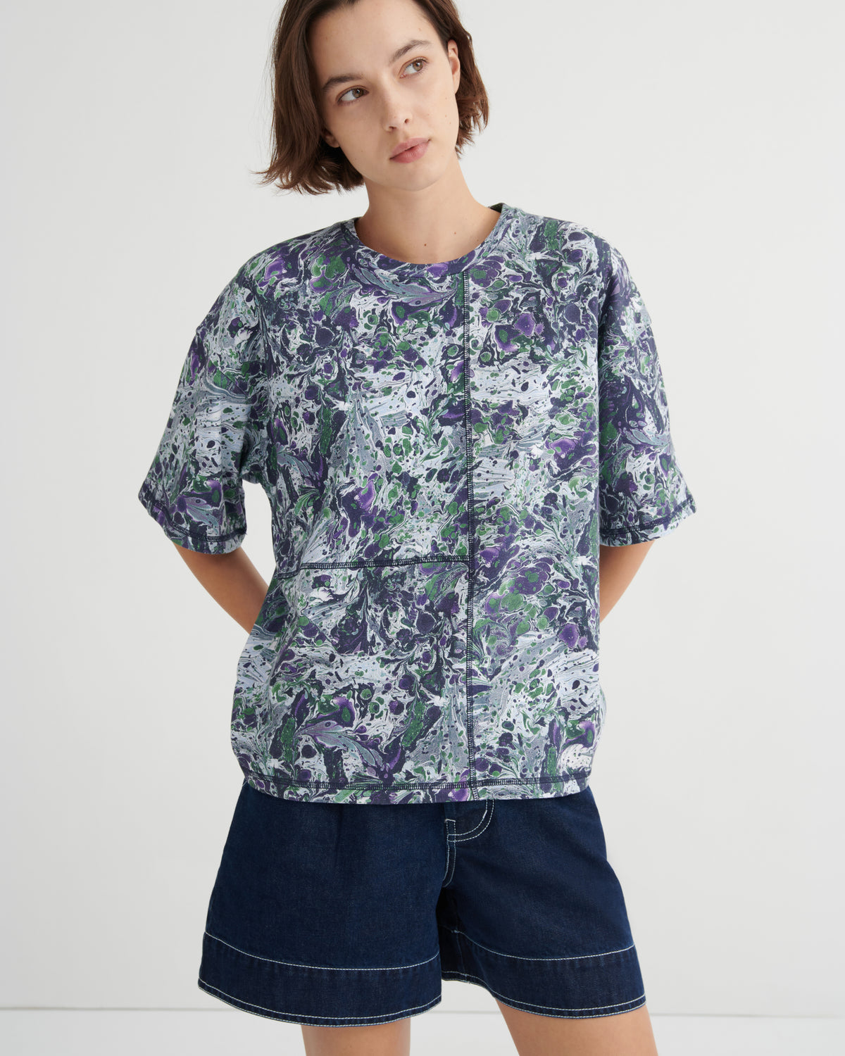 Kowtow Montage Tee – Marbled