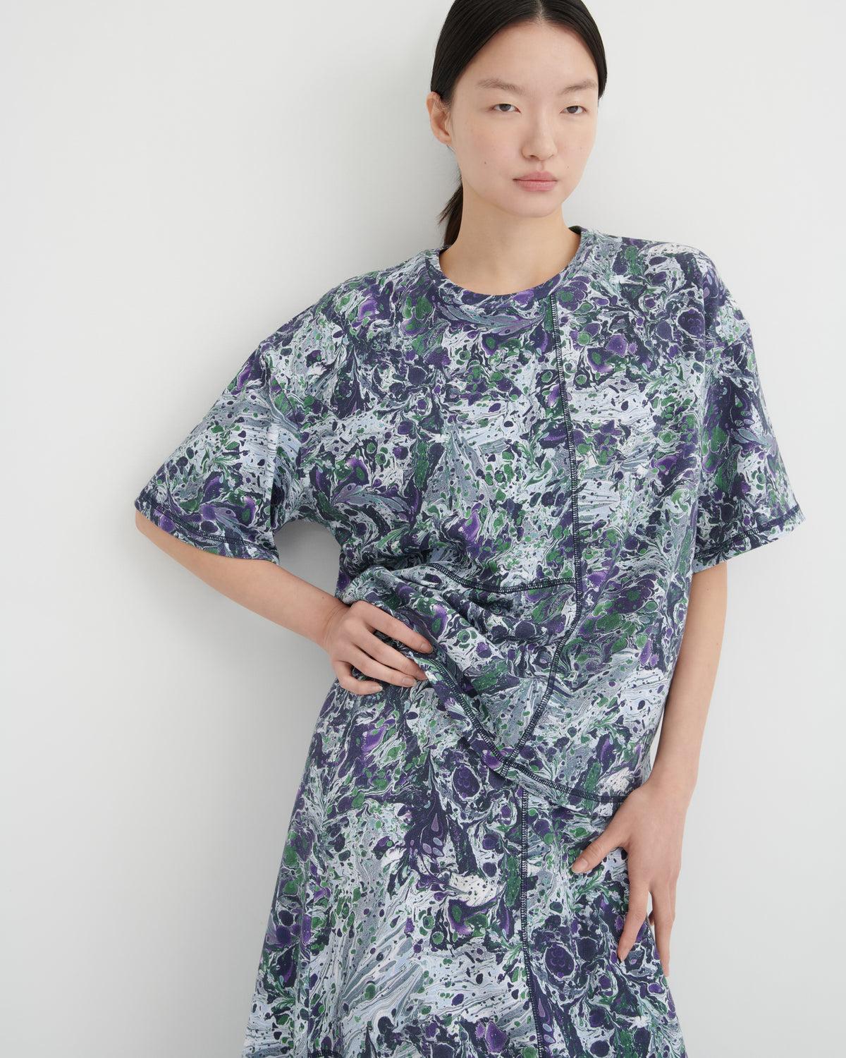 Kowtow Montage Tee – Marbled