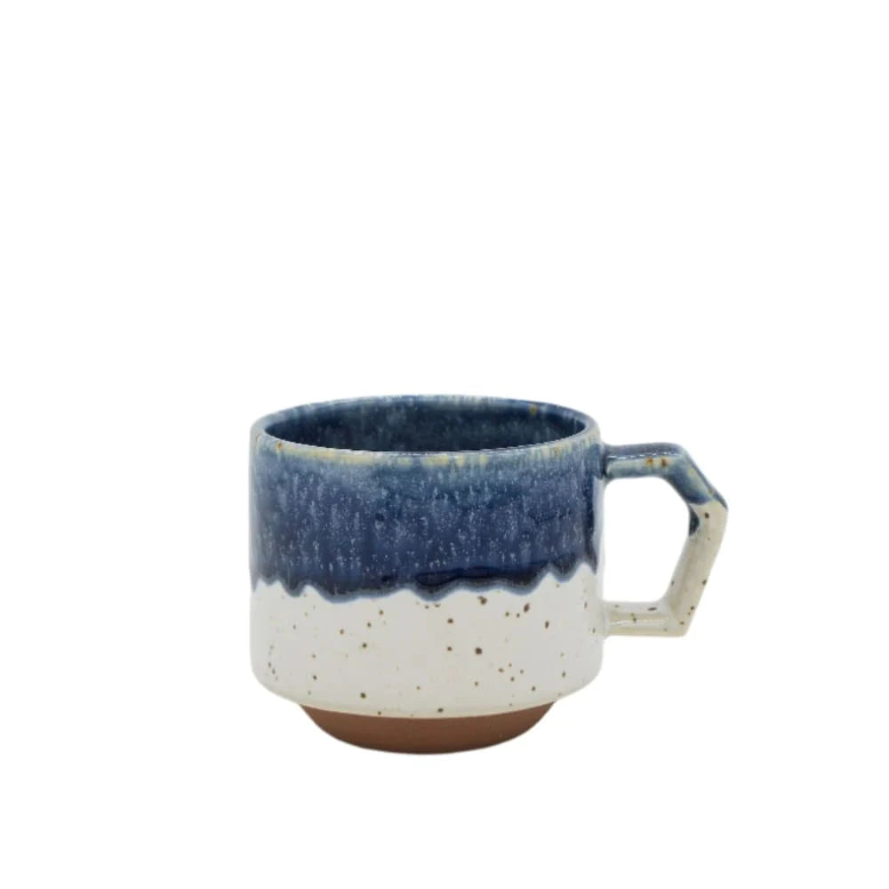 Chips stackable mug White Navy Drop
